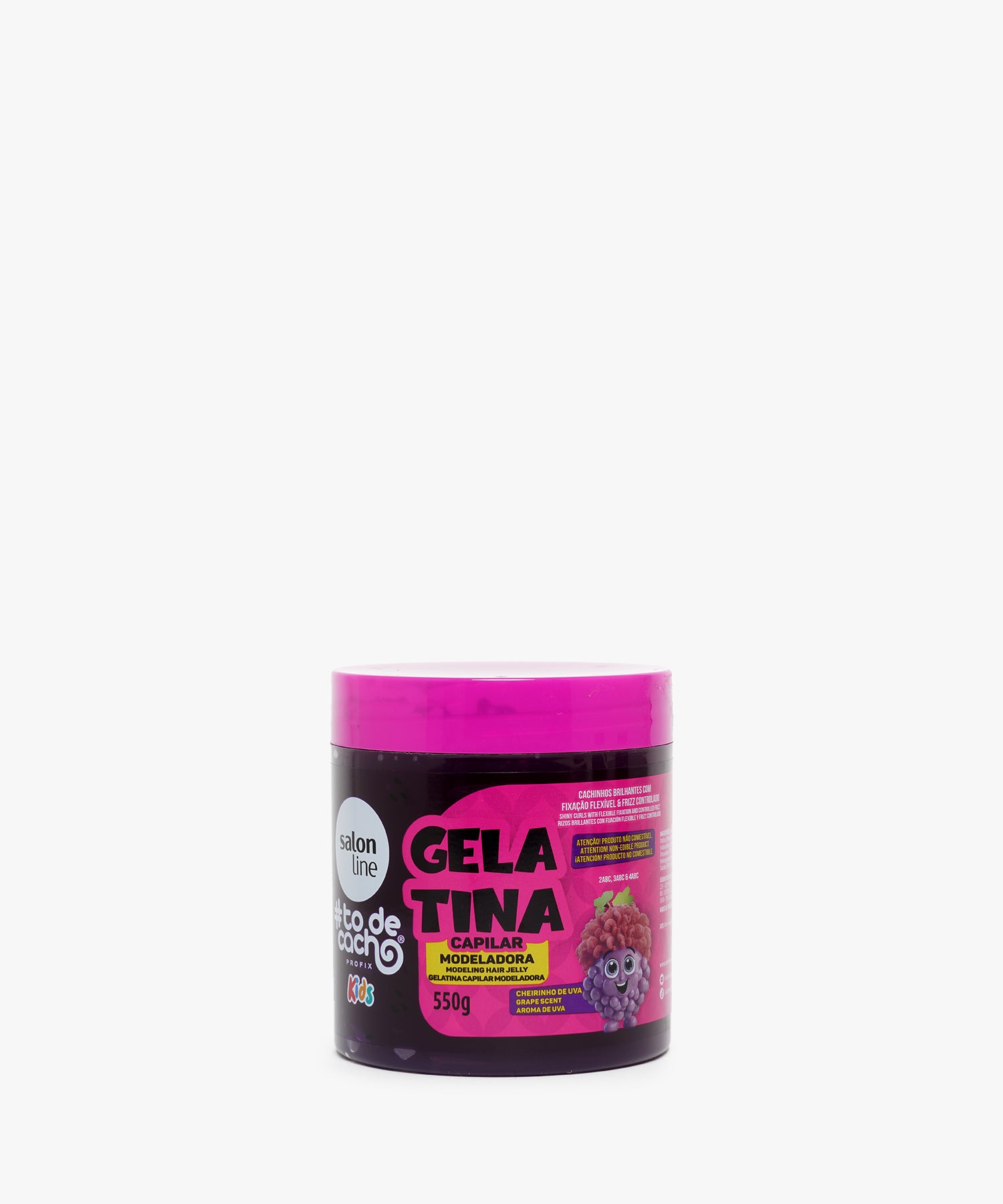 Salon Line #To De Cacho Kids Gelatina (Grape Scent) 550 gr.