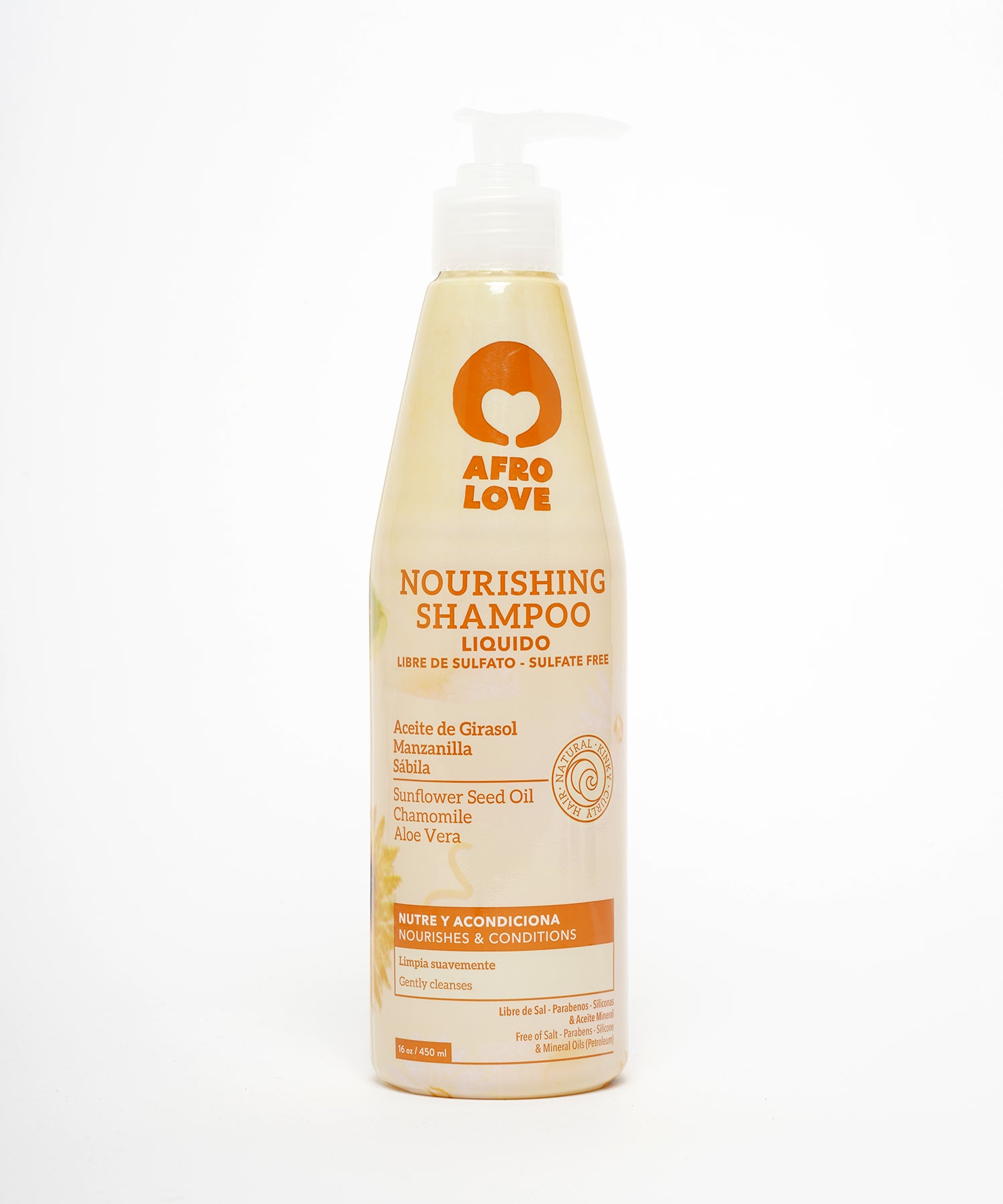 Afro Love Nourishing Shampoo (Sulfate Free) 450 ml