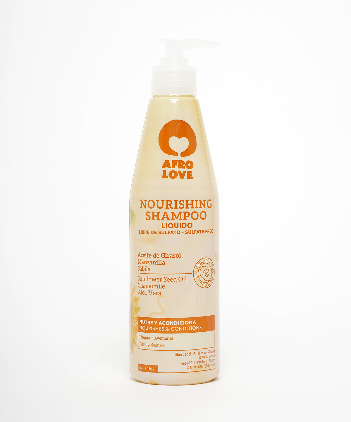 Afro Love Nourishing Shampoo (Sulfate Free) 450 ml