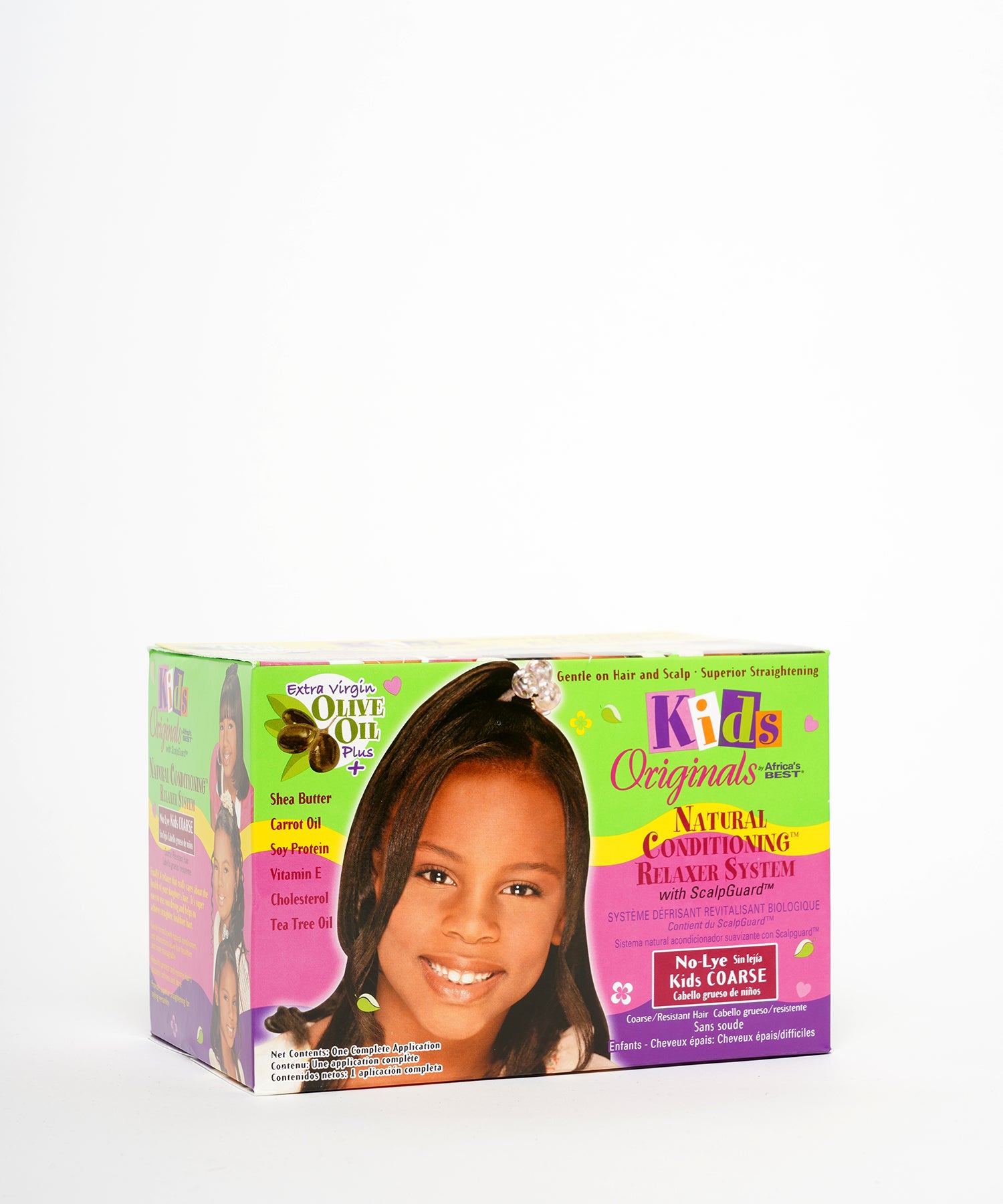 Africa's Best Kids Originals No-Lye Natural Conditioning Relaxer System (Coarse) 1 Application