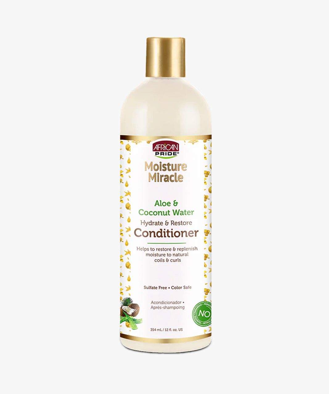 African Pride Moisture Miracle Aloe & Coconut Water Hydrate & Restore Conditioner 354 ml