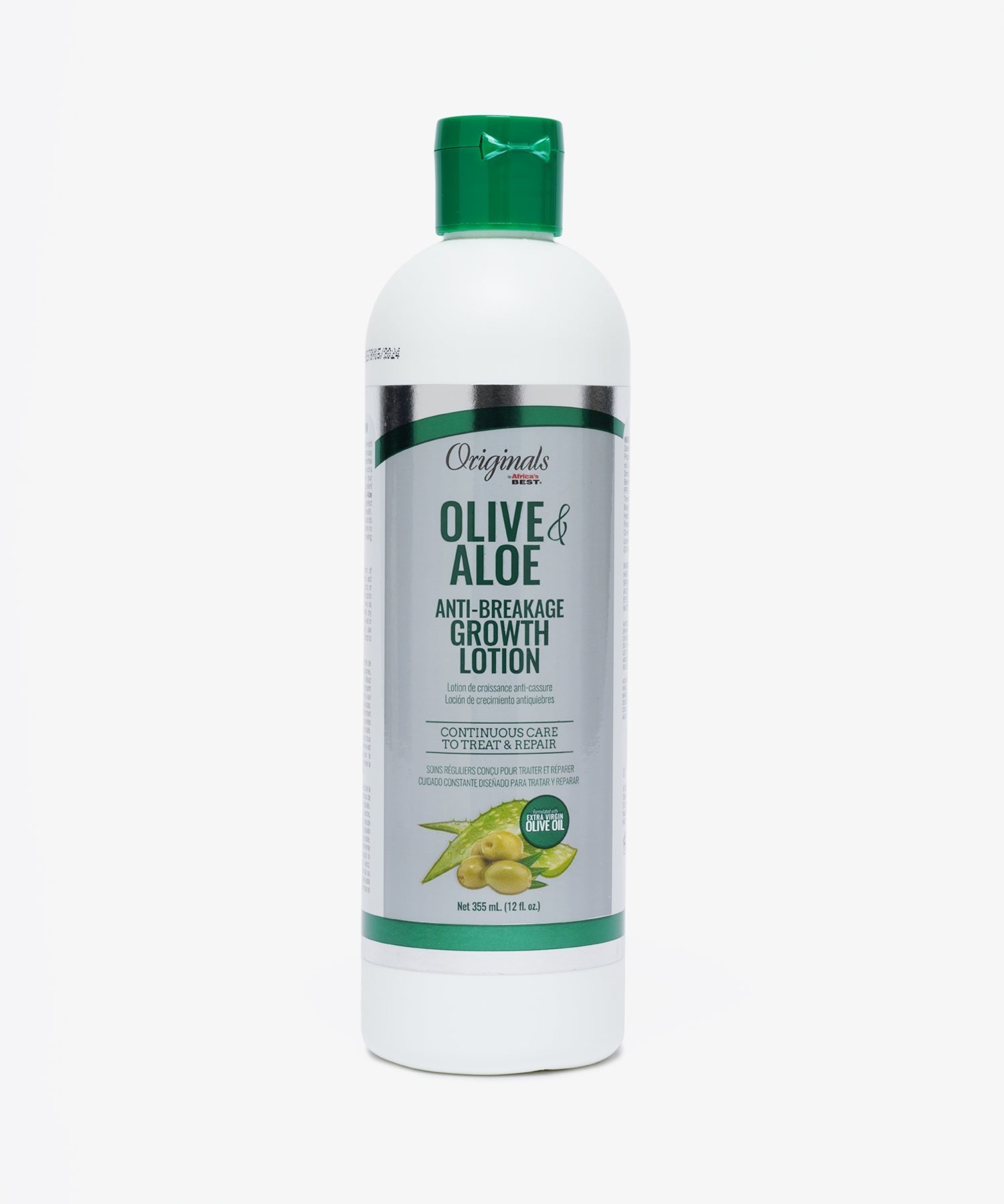 Africa's Best Olive & Aloe Anti-Breakage Growth Lotion 355 ml