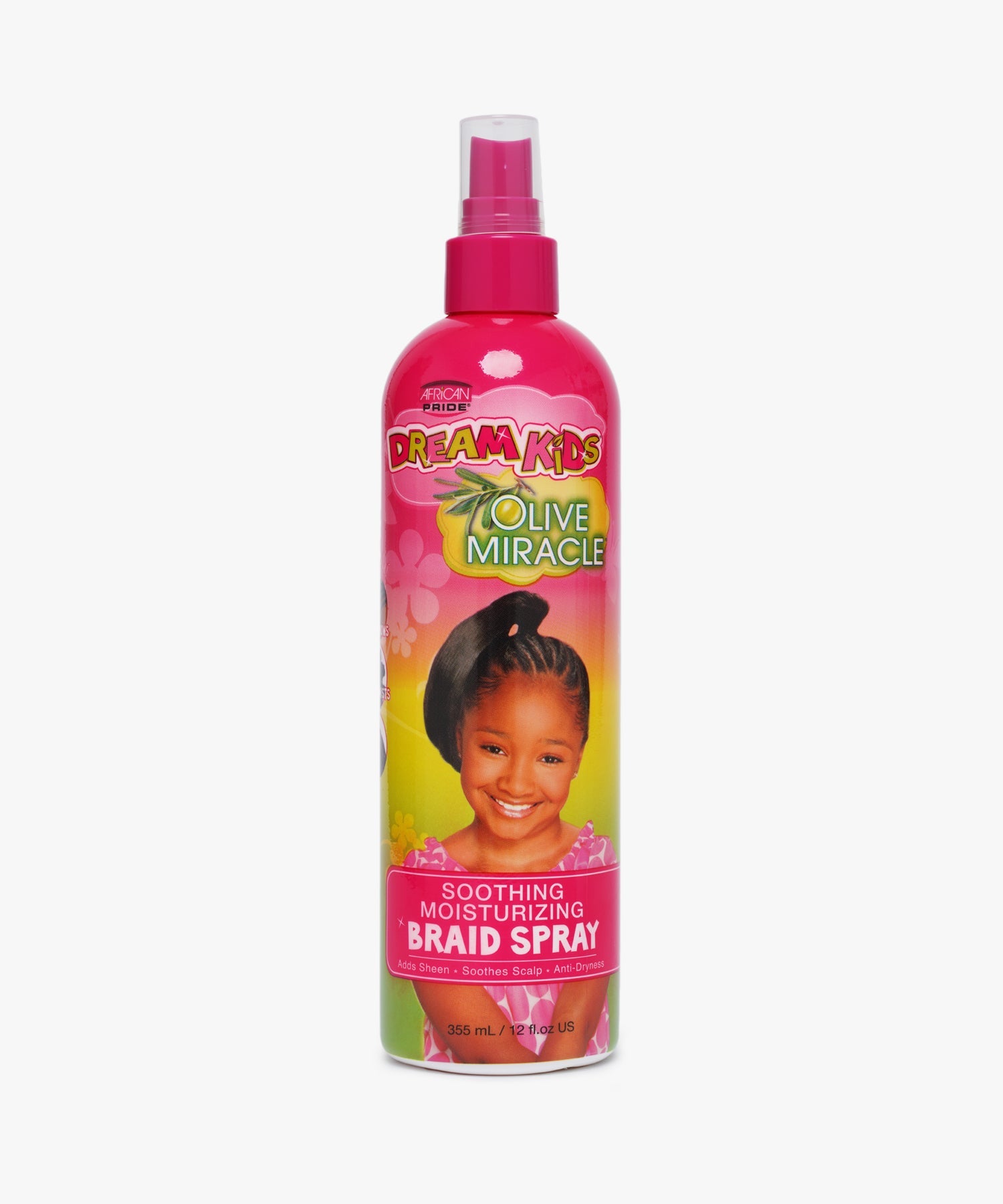 African Pride Dreamkids Olive Miracle Soothing Moisturizing Braid Spray 355 ml