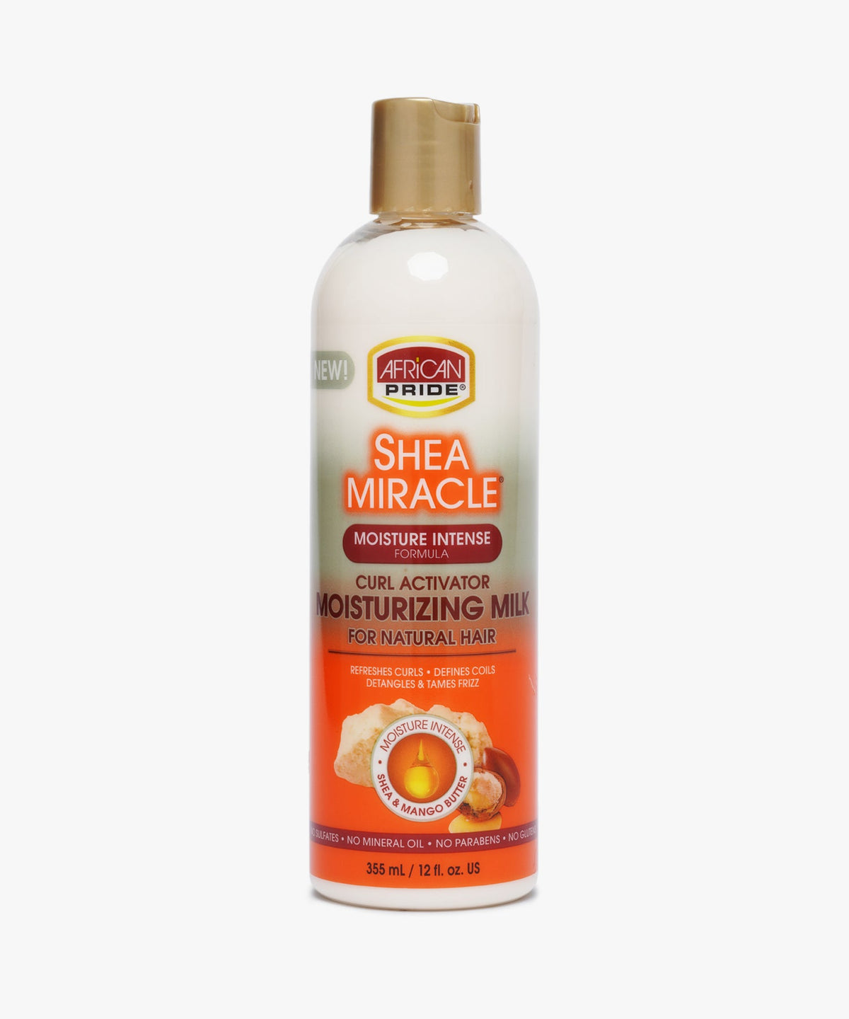 African Pride Shea Miracle Curl Activator Moisturizing Milk 355 ml