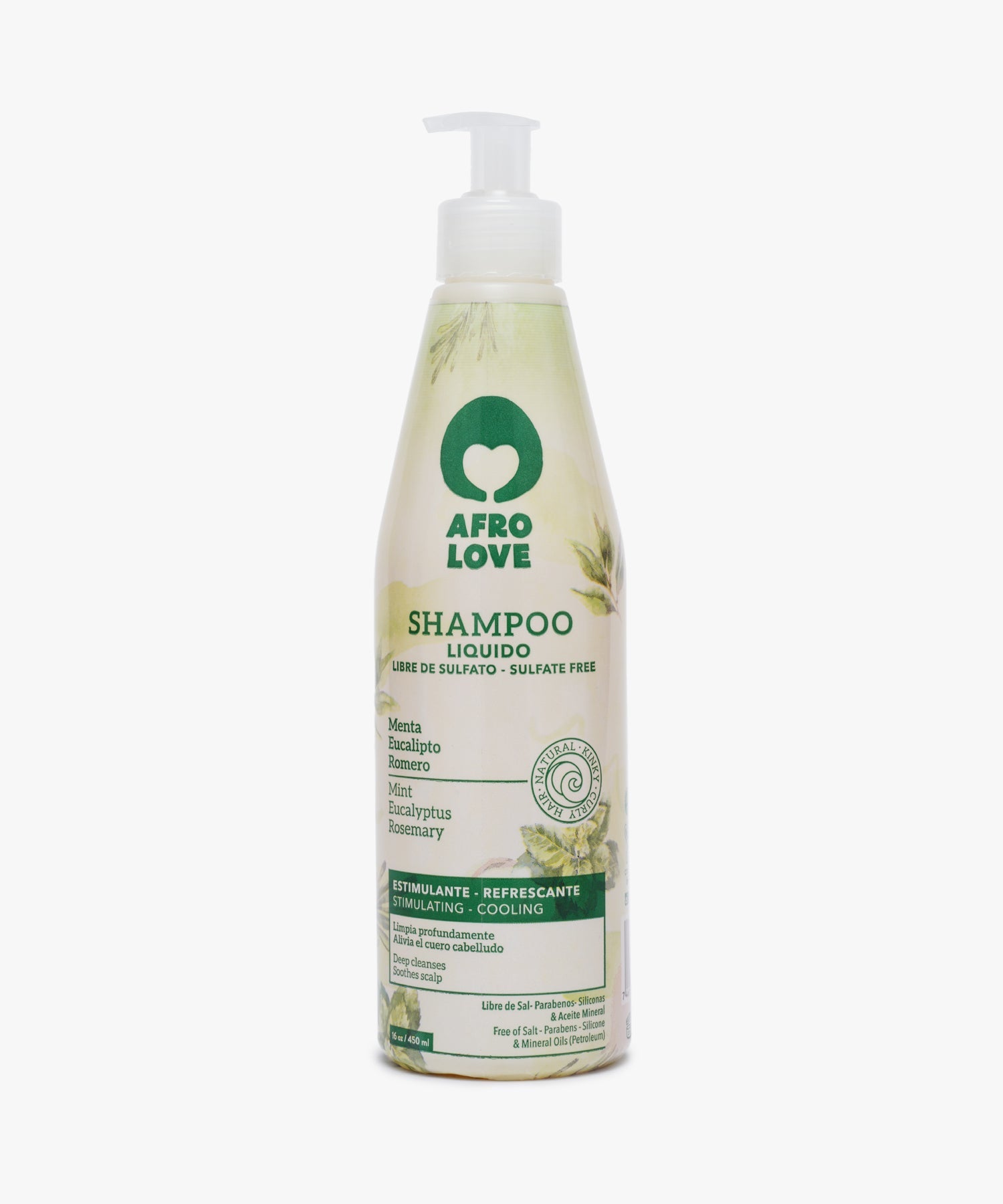 Afro Love Shampoo (Sulfate Free) 450 ml