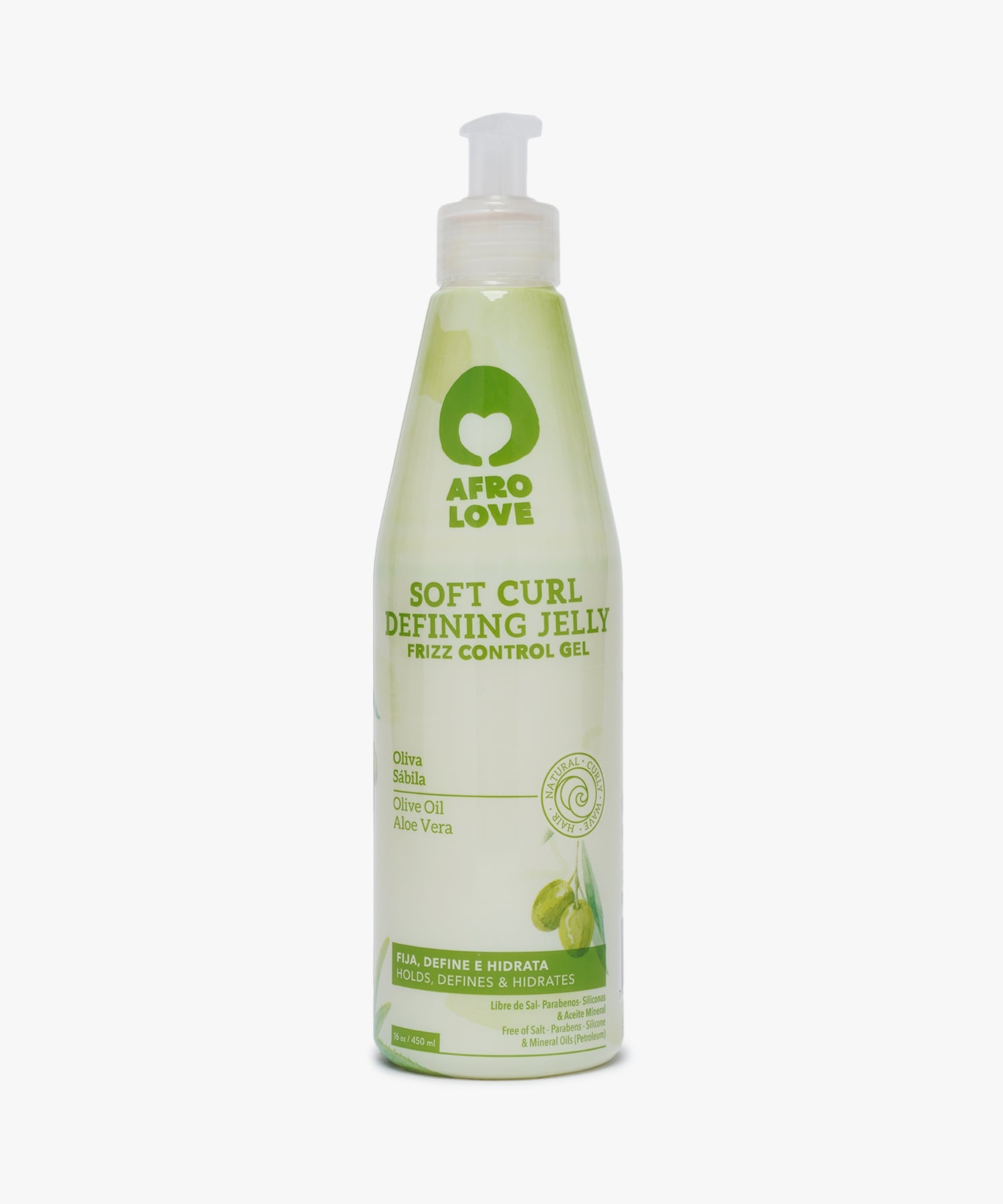 Afro Love Soft Curl Defining Jelly (Frizz Control Gel) 450 ml