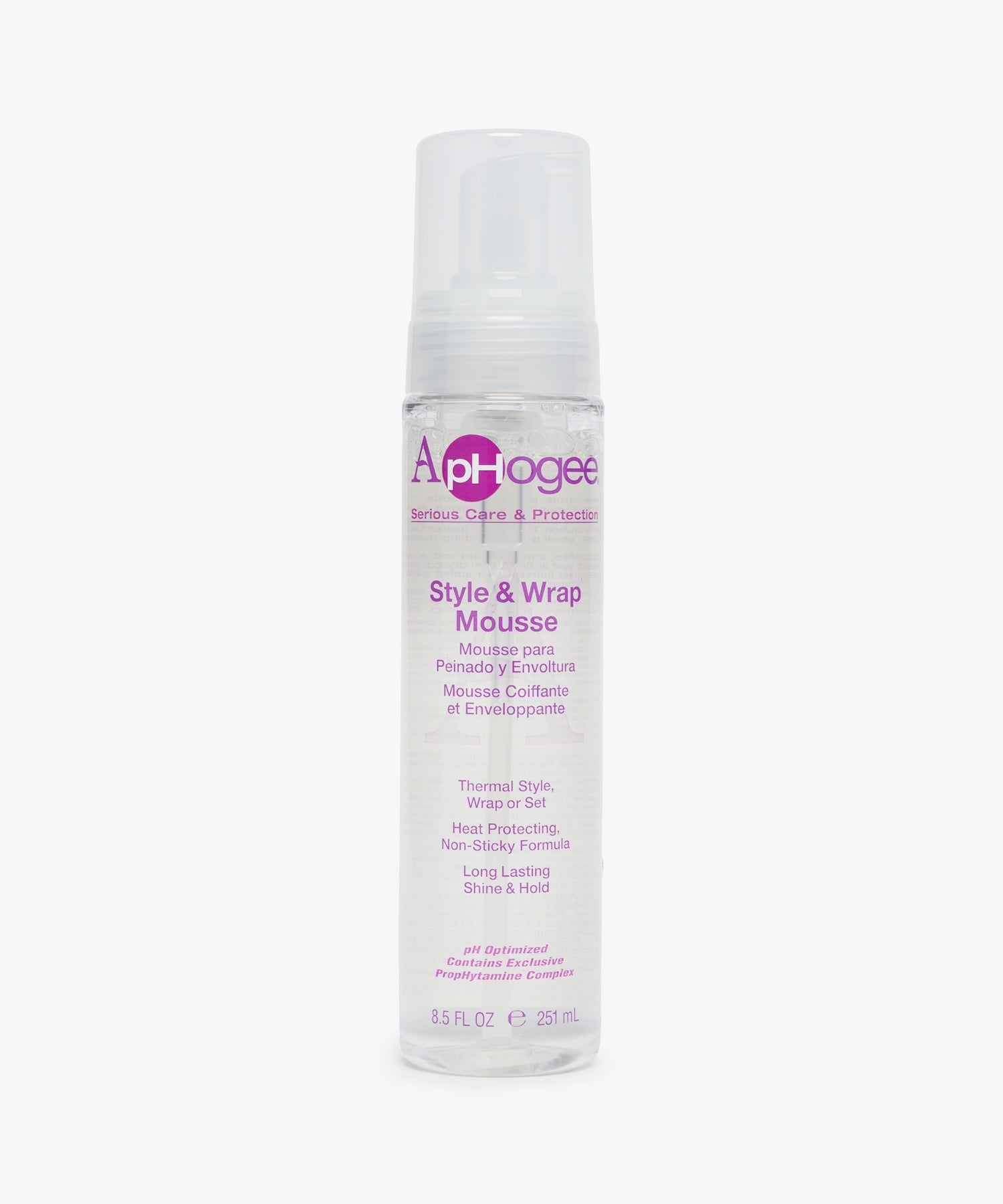 Aphogee Style & Wrap Mousse 251 ml
