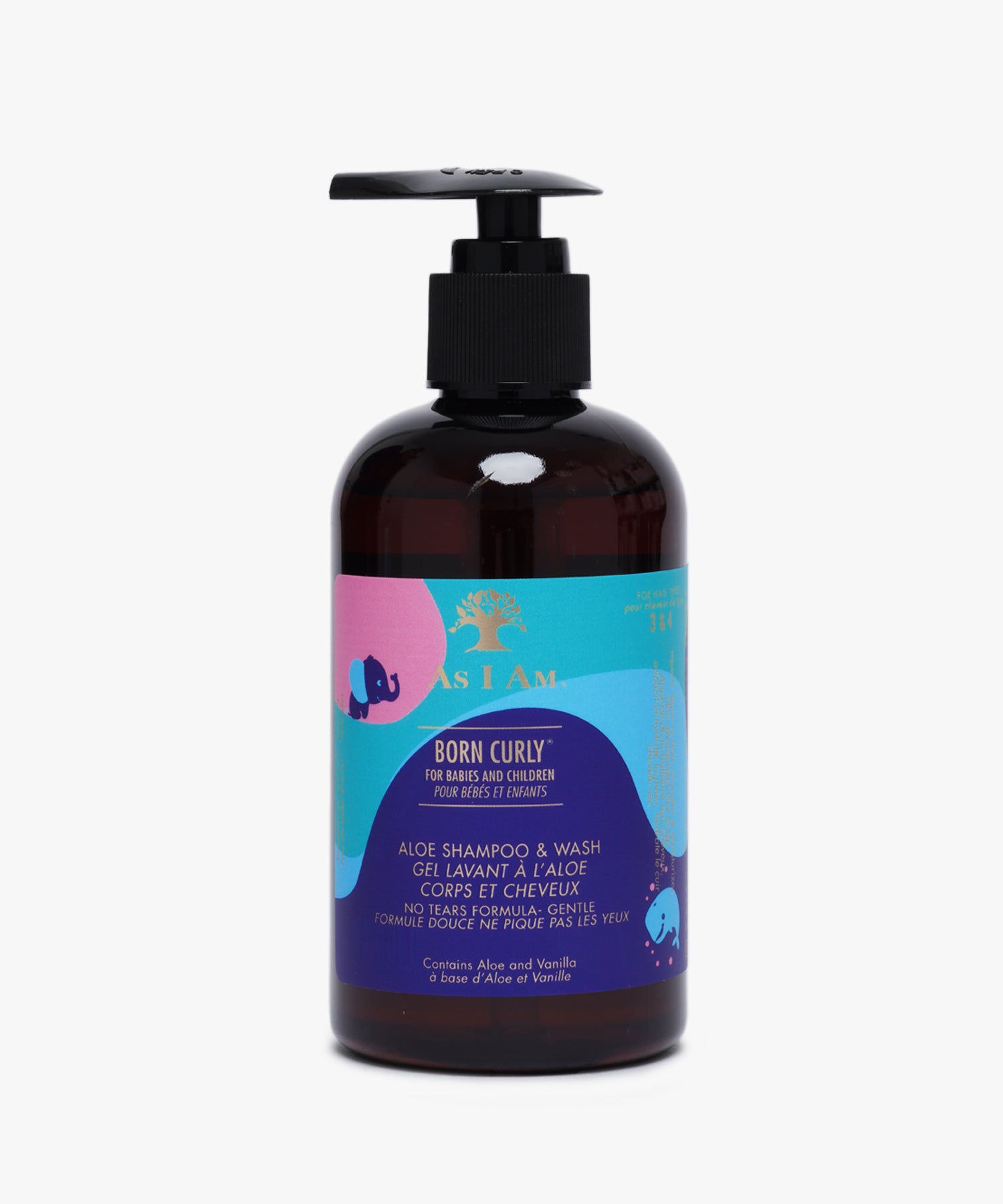 As I Am Born Curly Aloe Shampoo & Wash 240 ml
