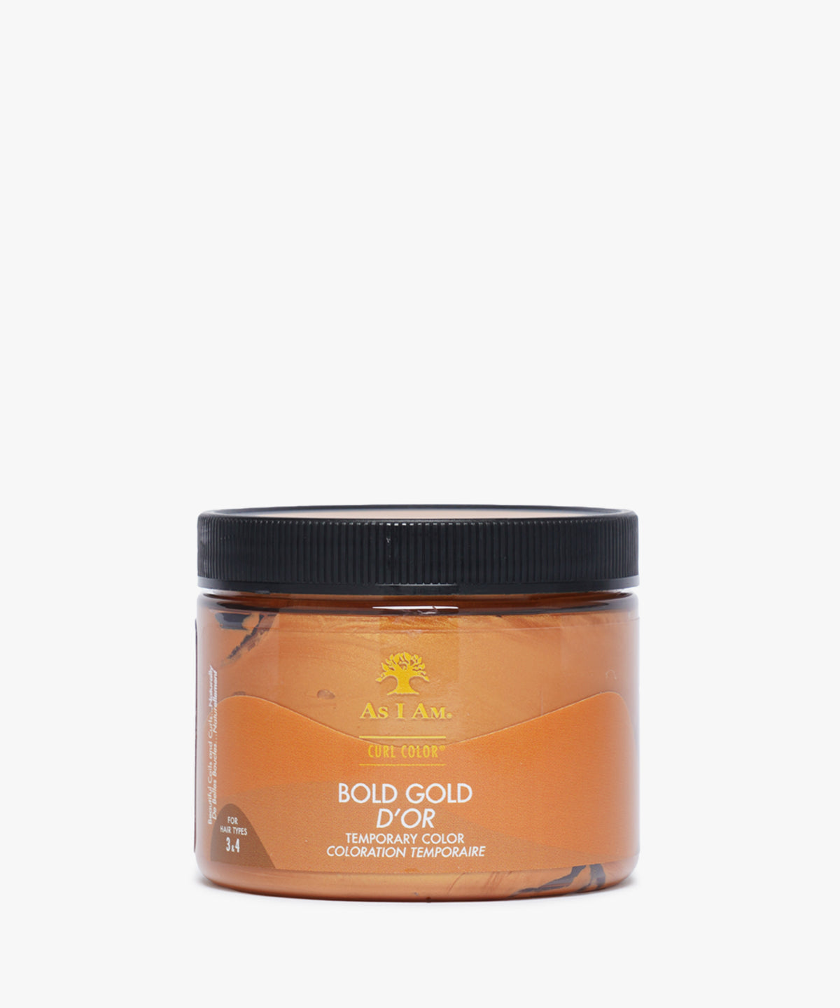 As I Am Curl Color Bold Gold 182 g – tijdelijke haarkleurwax voor krullen en coils