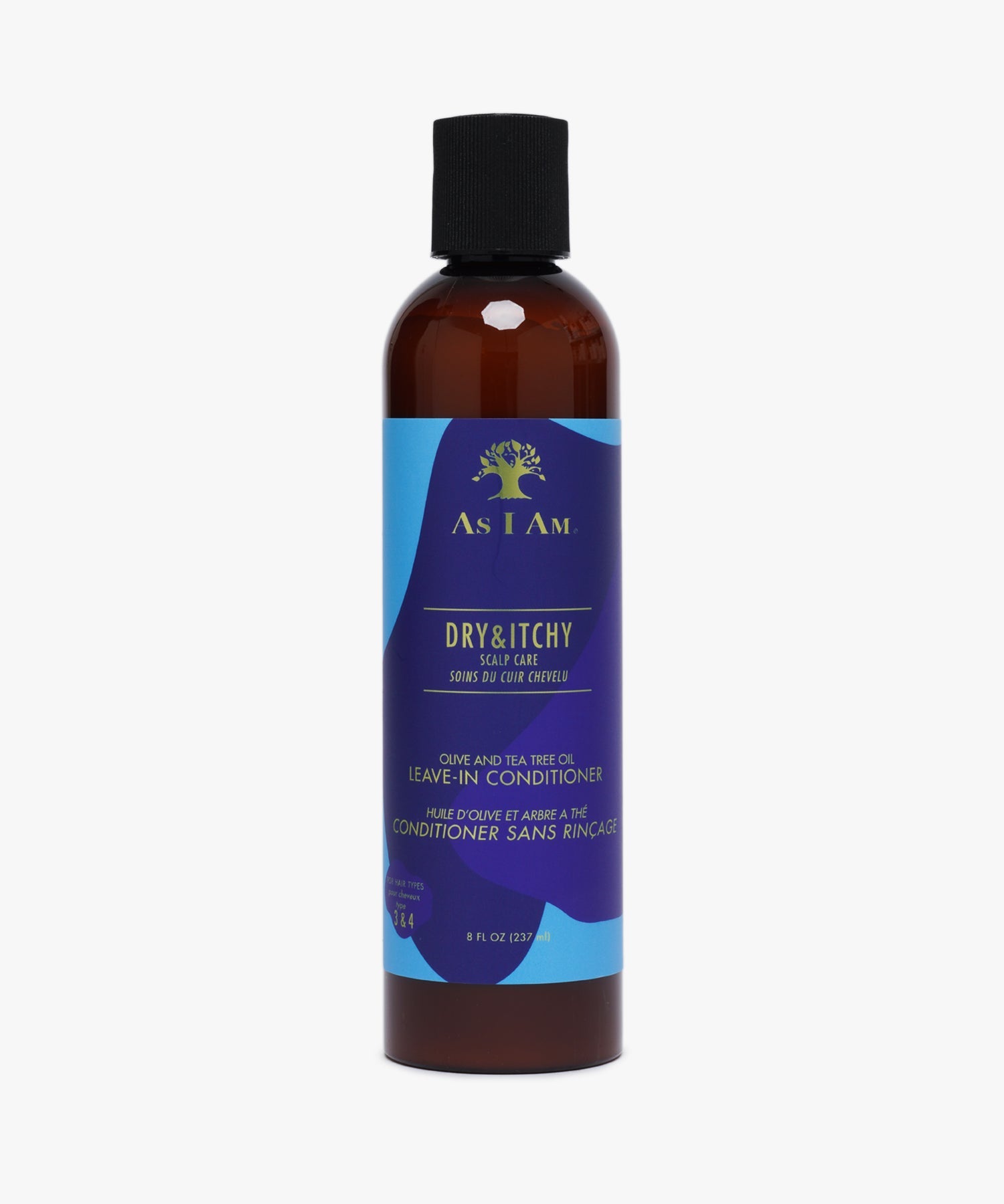 As I Am Dry & Itchy Scalp Care Olive & Tea Tree Oil Leave-In Conditioner 237 ml