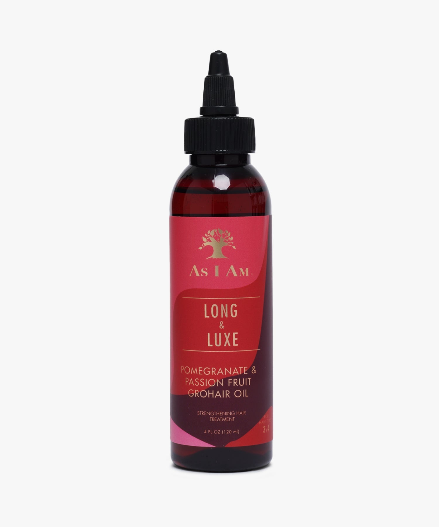 As I Am Long & Luxe Pomegranate & Passion Fruit Grohair Oil 120 ml
