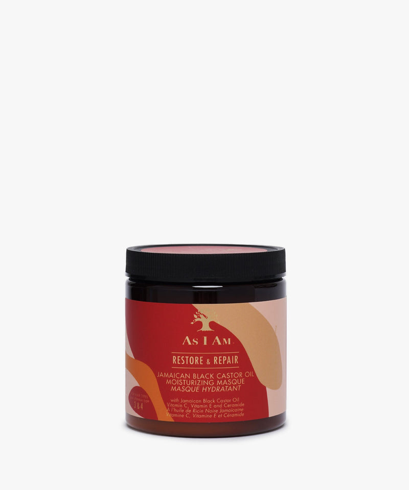 As I Am Restore & Repair Jamaican Black Castor Oil Moisturizing Masque 227 gr.