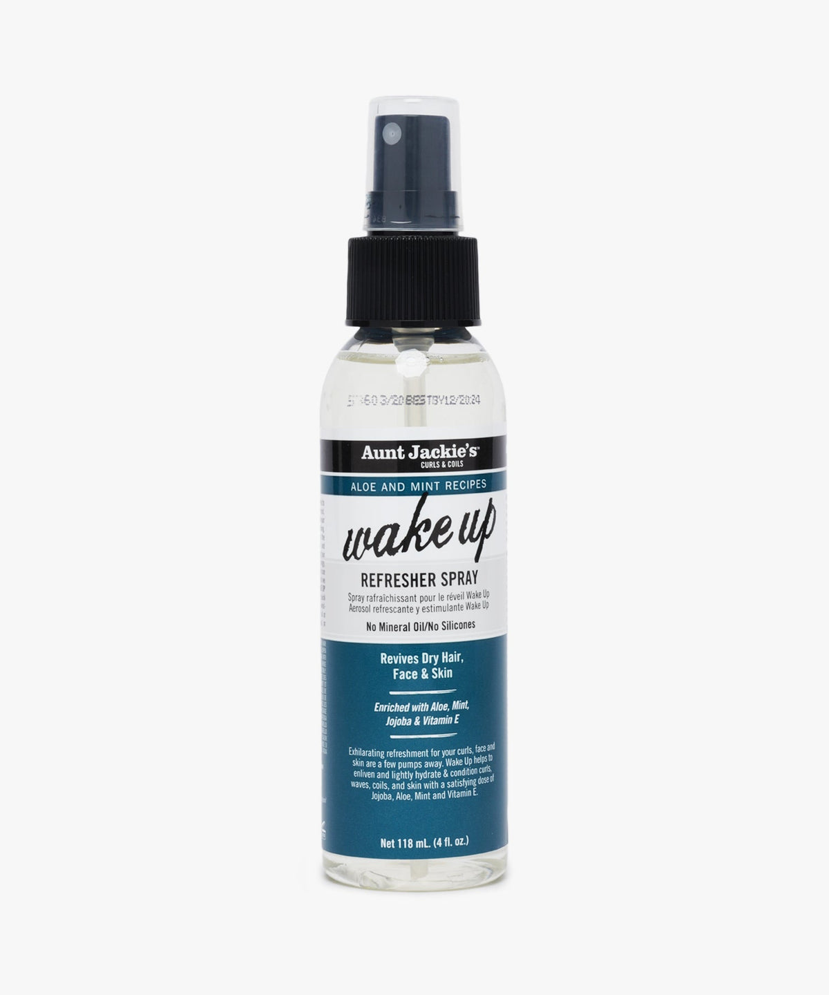 Aunt Jackie's Aloe & Mint Recipes Wake Up Refresher Spray 118 ml