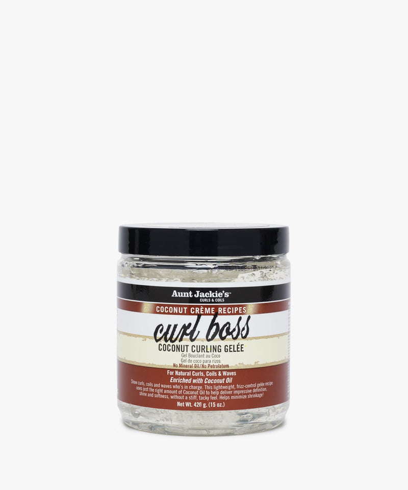 Aunt Jackie's Coconut Creme Recipes Curl Boss Coconut Curling Gelee 426 gr.