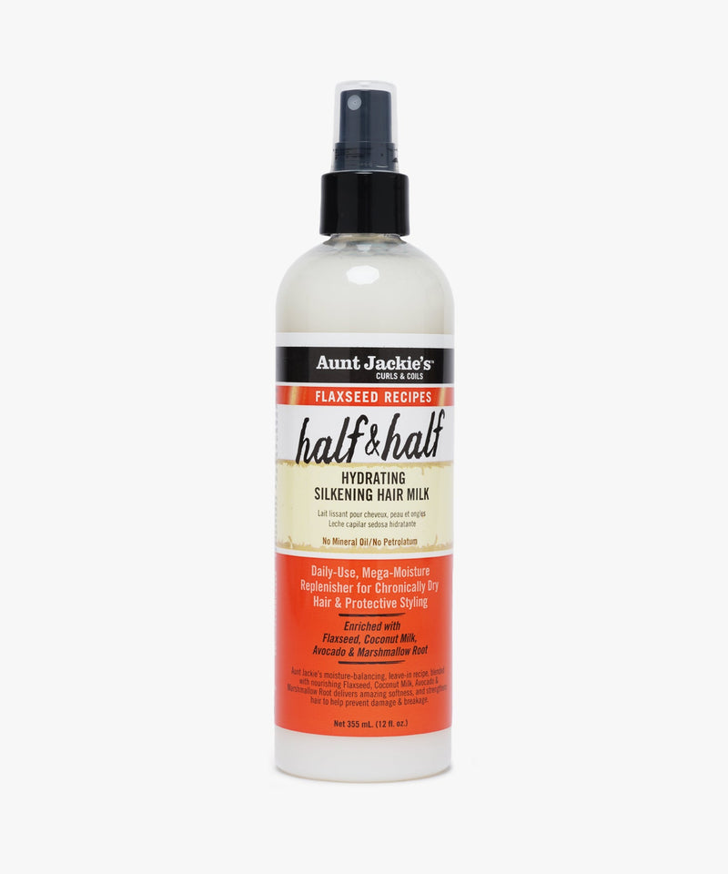 Aunt Jackie's Flaxseed Recipes Half & Half Hydrating Silkening Hair Milk 355 ml