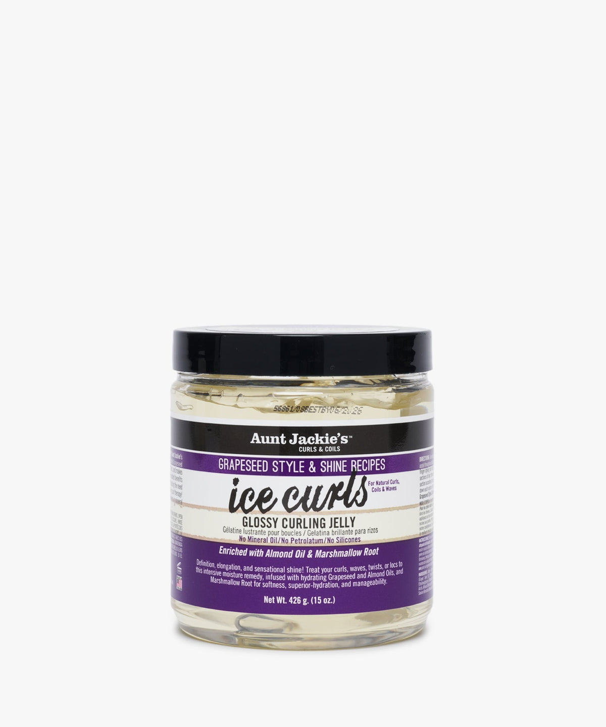 Aunt Jackie's Grapeseed Style & Shine Recipes Ice Curls Glossy Curling Jelly 511 gr.