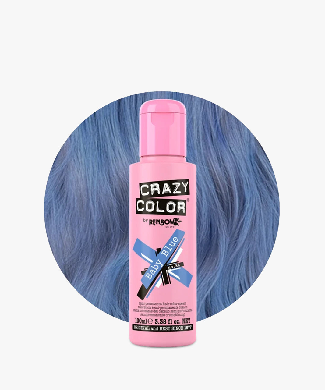 Crazy Color # 84 Baby Blue 100 ml