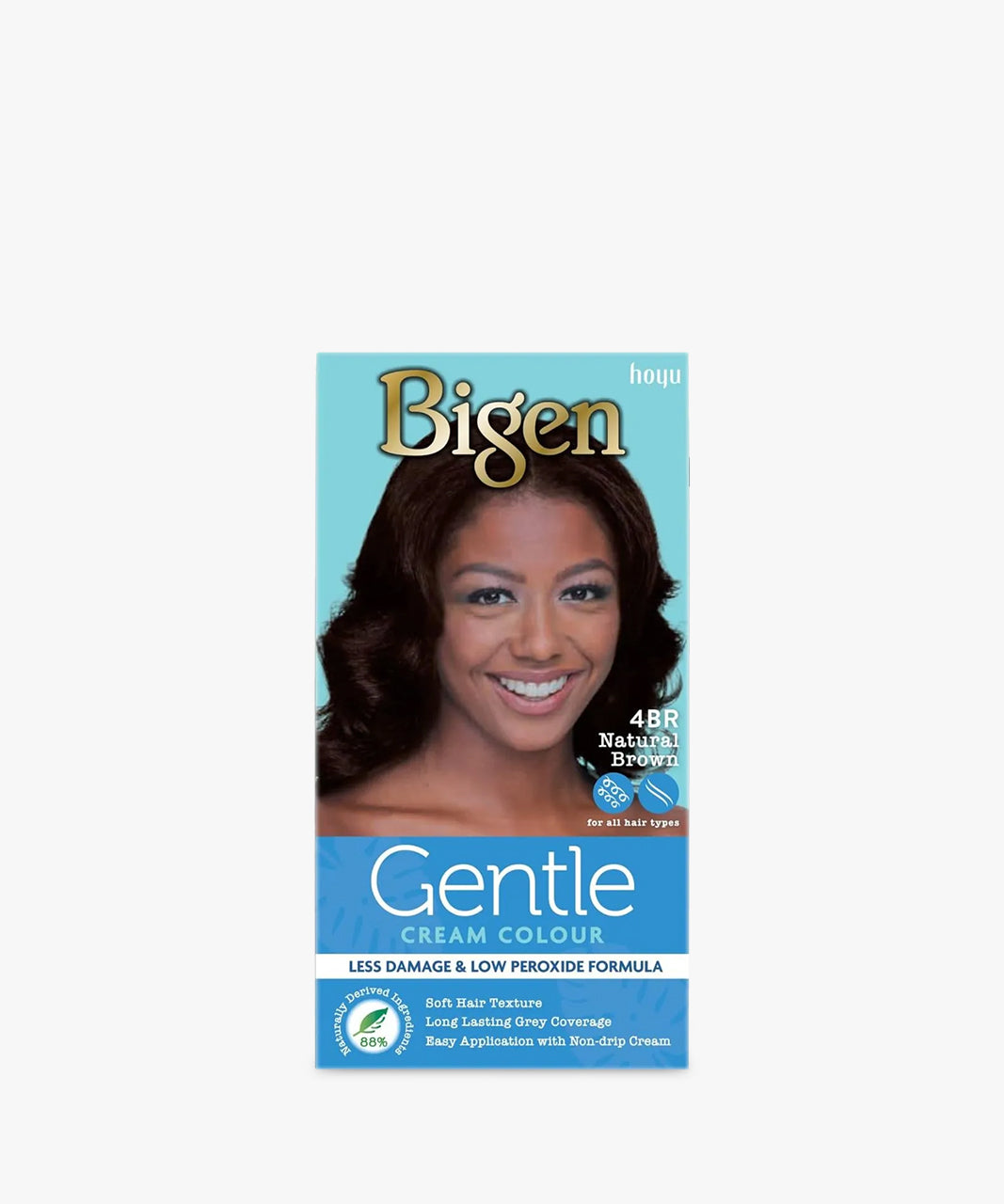 Bigen Gentle Cream Colour #4BR Natural Brown