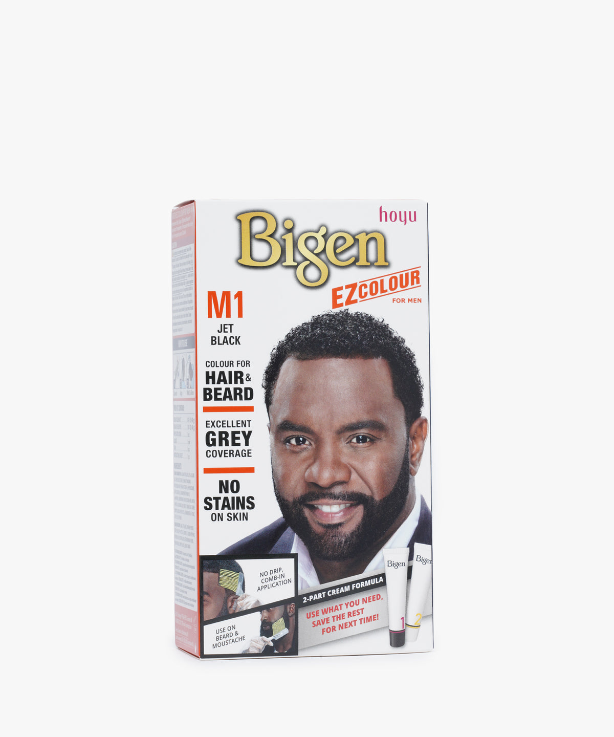 Bigen EZ Colour for Hair & Beard #M1 Jet Black