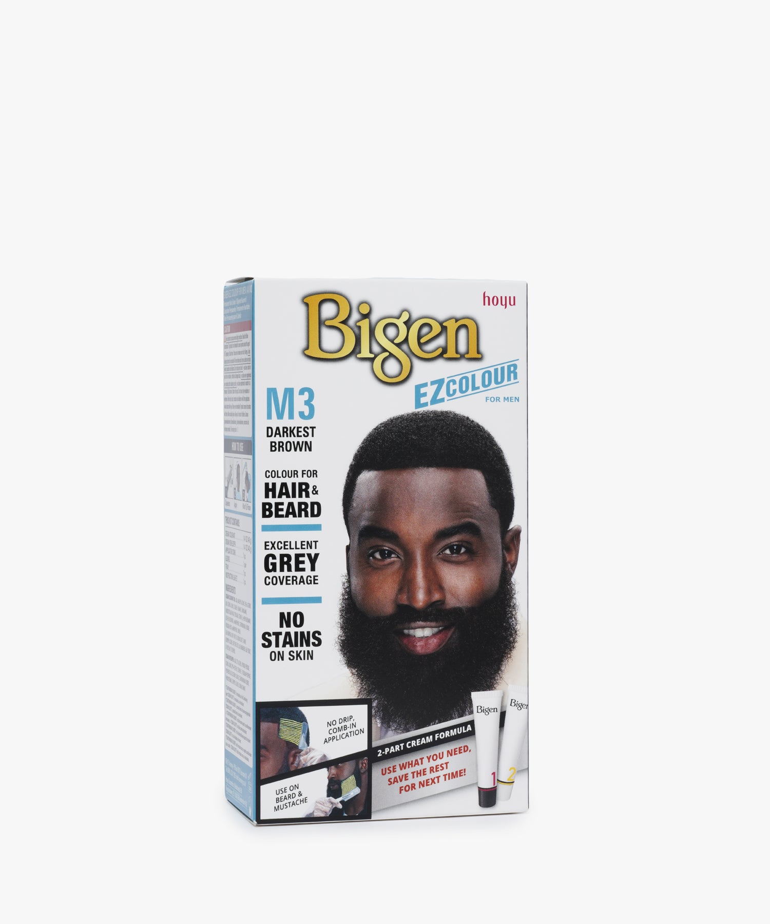 Bigen EZ Colour for Hair & Beard #M3 Darkest Brown