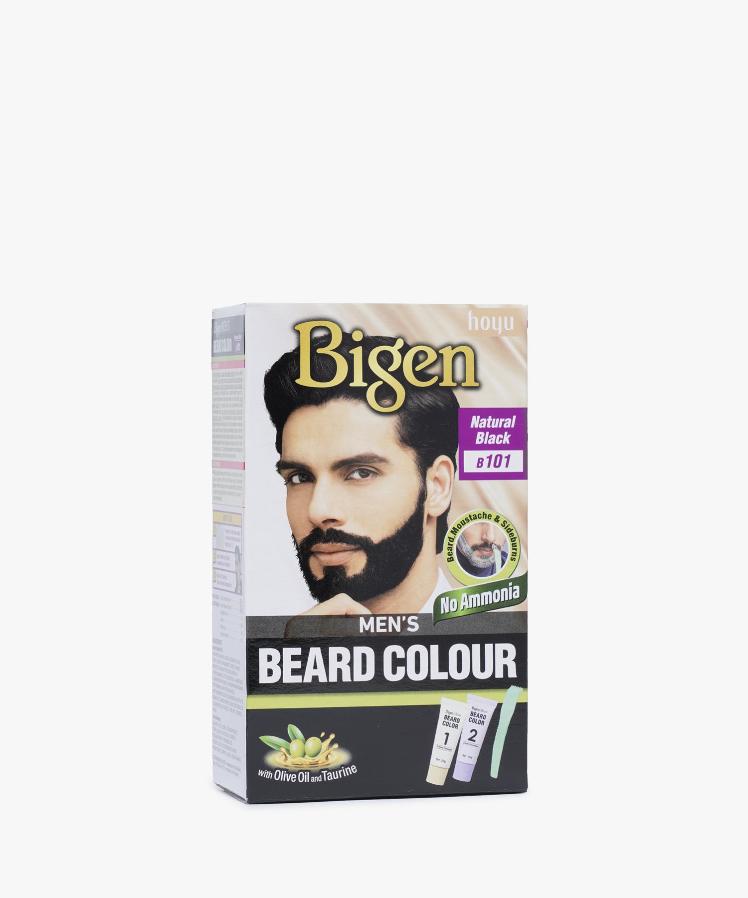 Bigen Men's Beard Colour #101 Natural Black