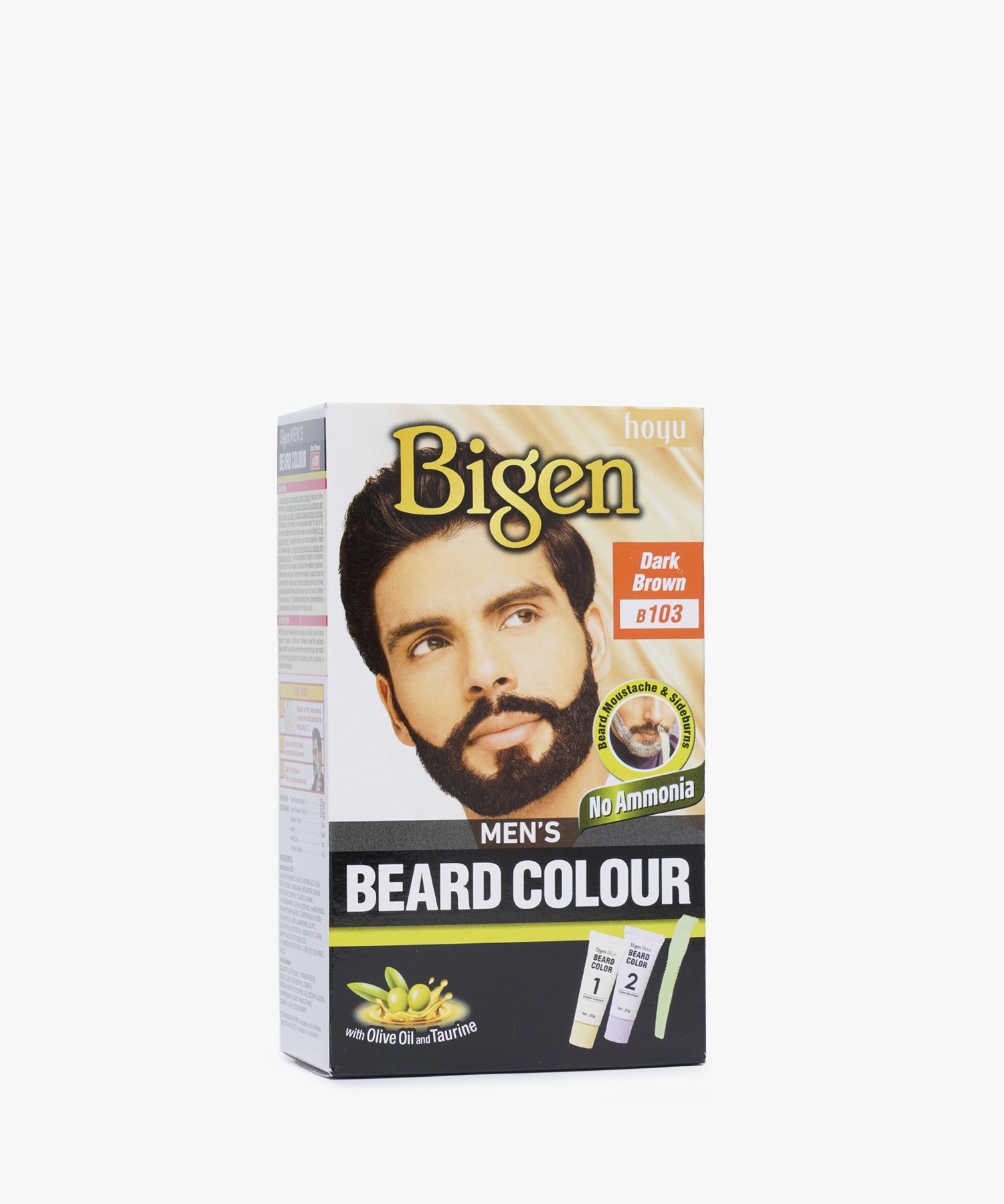 Bigen Men's Beard Colour #103 Dark Brown