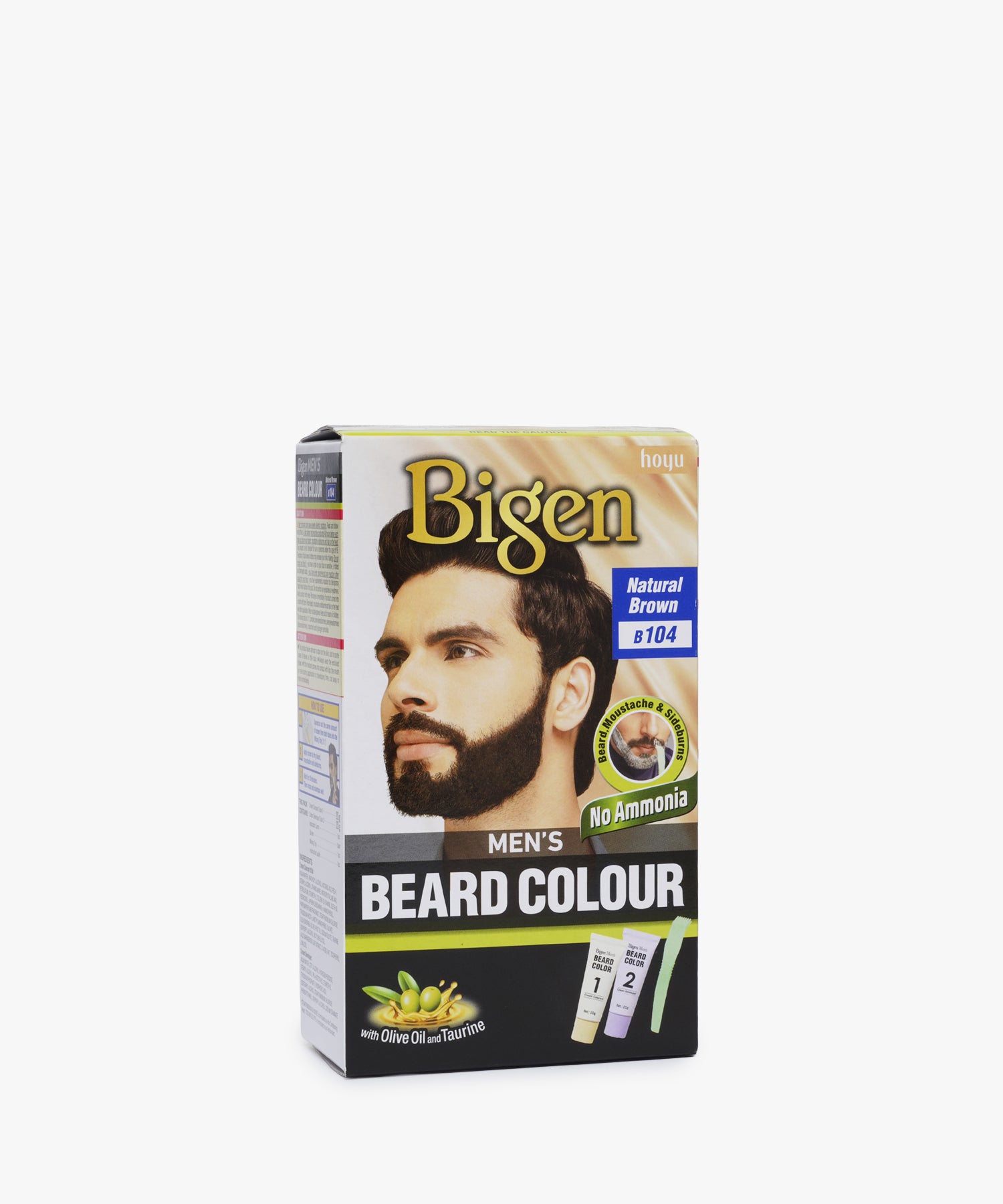 Bigen Men's Beard Colour #104 Natural Brown