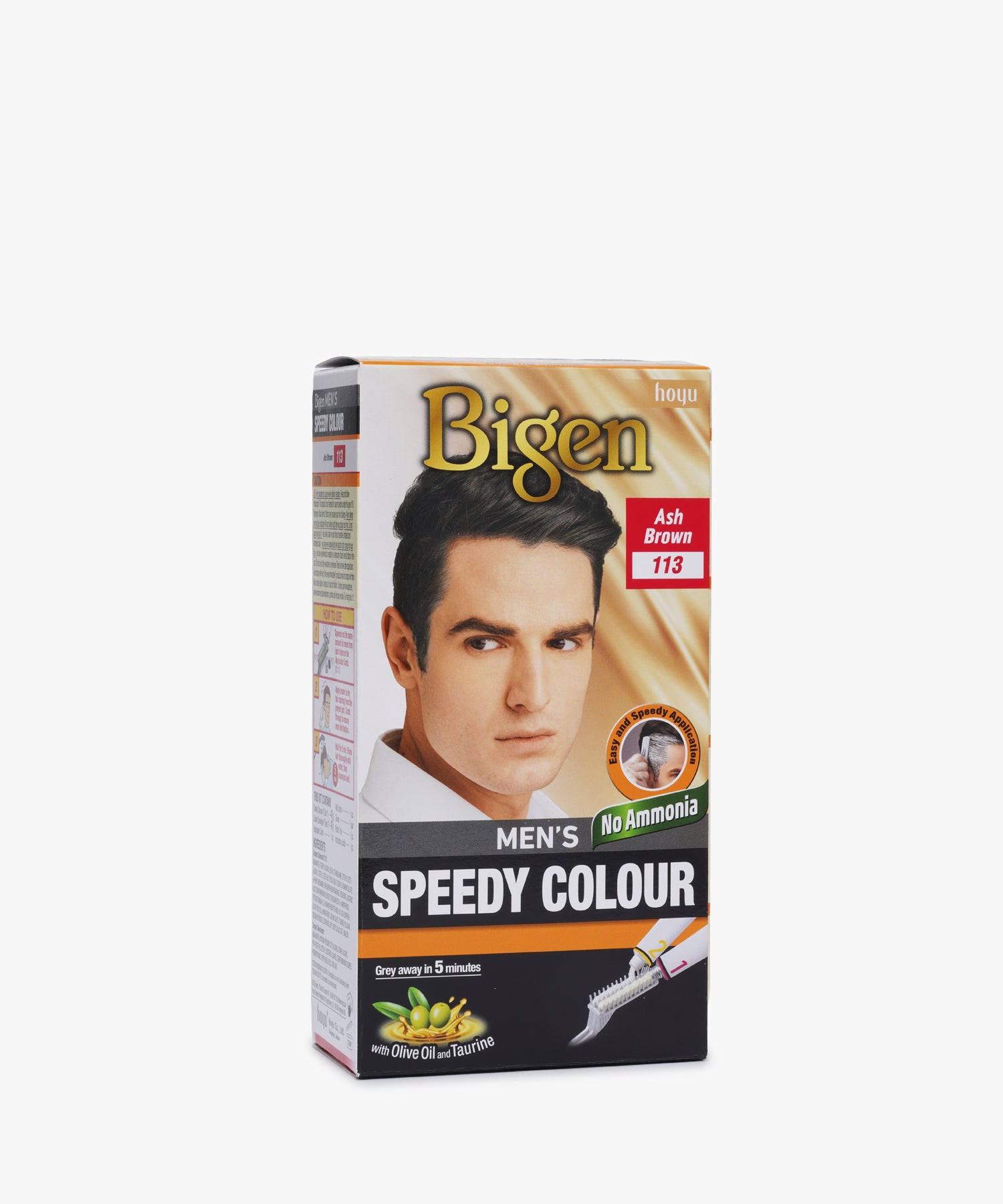 Bigen Men's Speedy Colour #113 Ash Brown