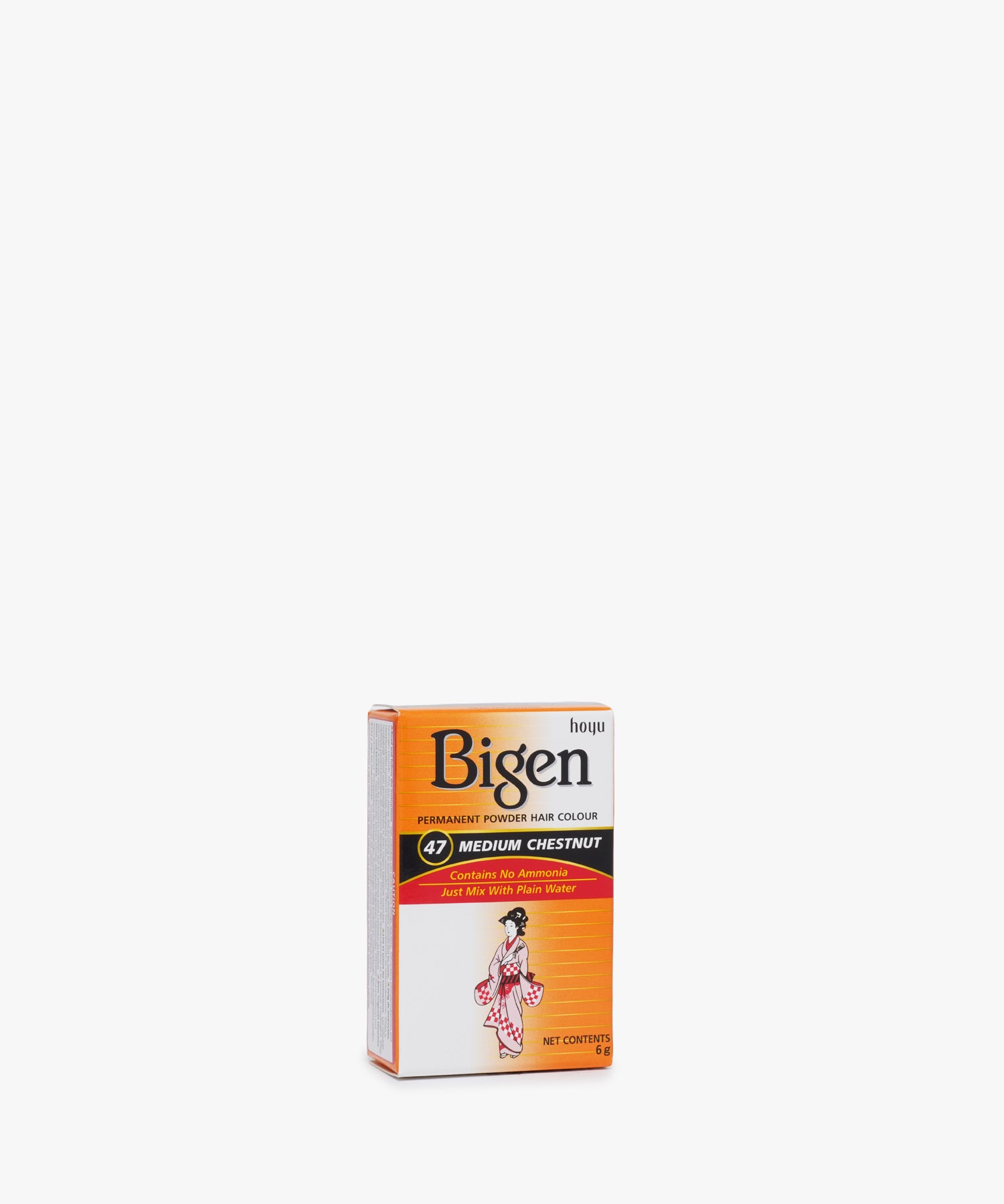 Bigen Permanent Powder Hair Colour #47 Medium Chestnut