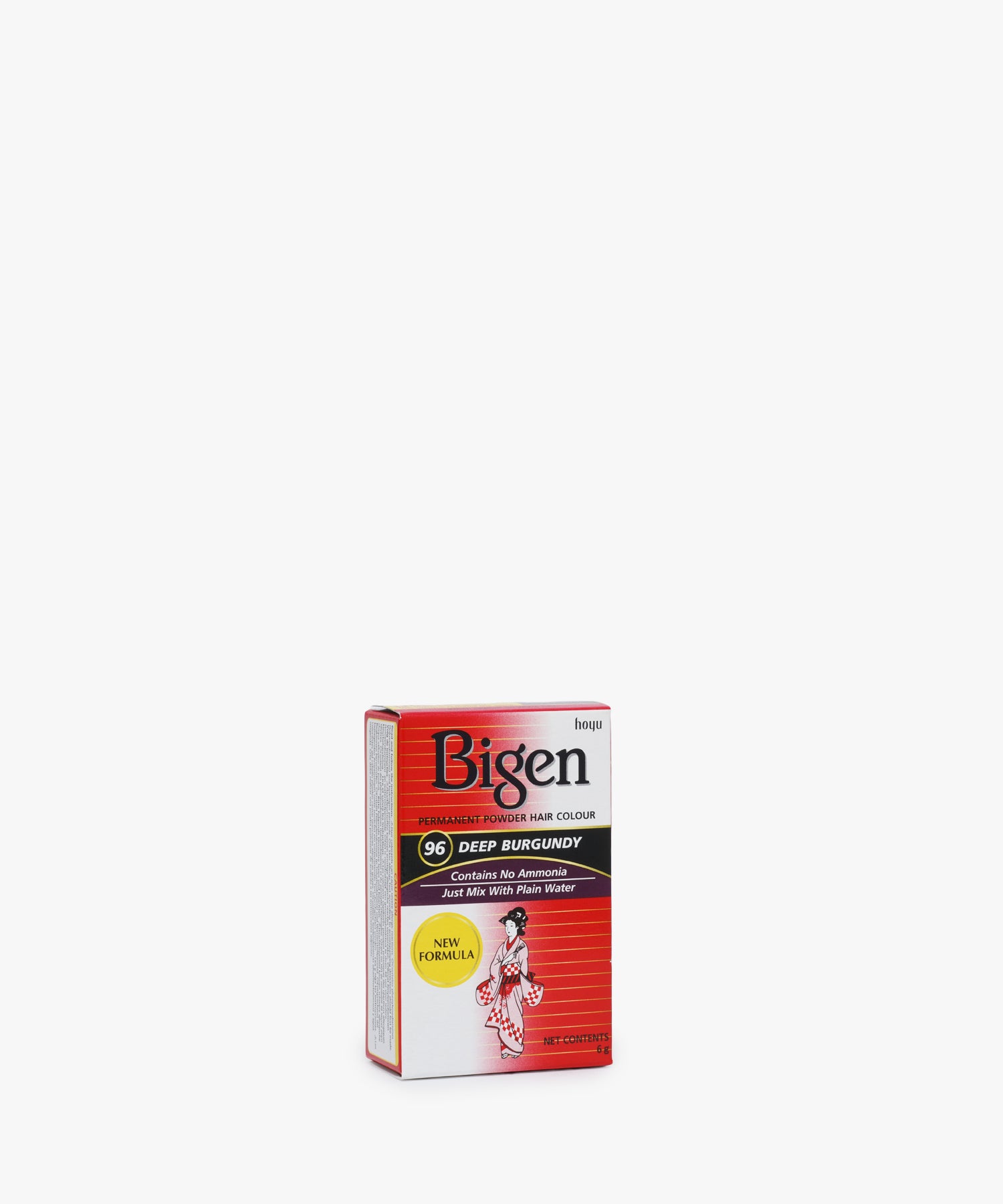 Bigen Permanent Powder Hair Colour #96 Deep Burgundy