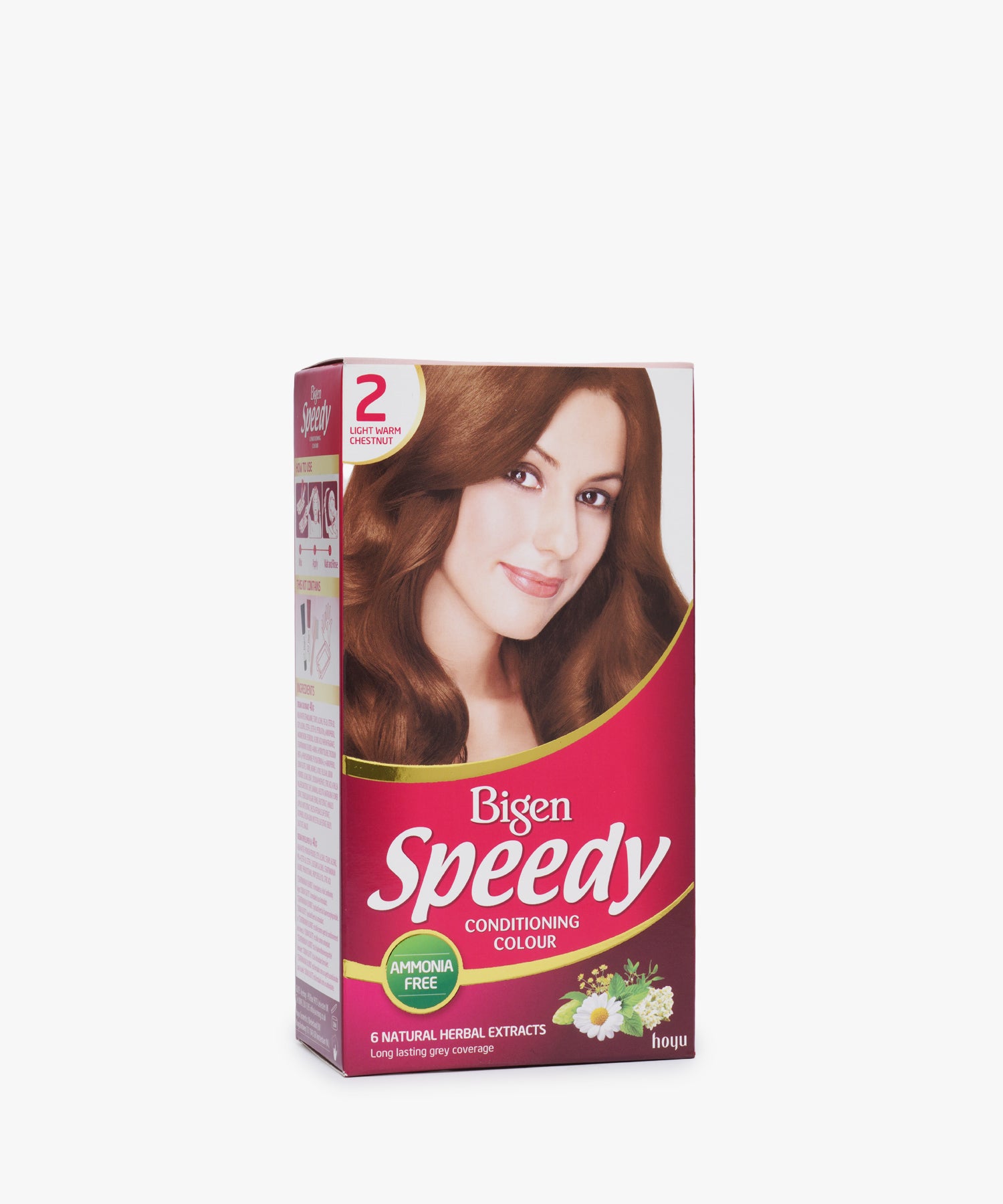 Bigen Speedy Conditioning Colour #2 Light Warm Chestnut