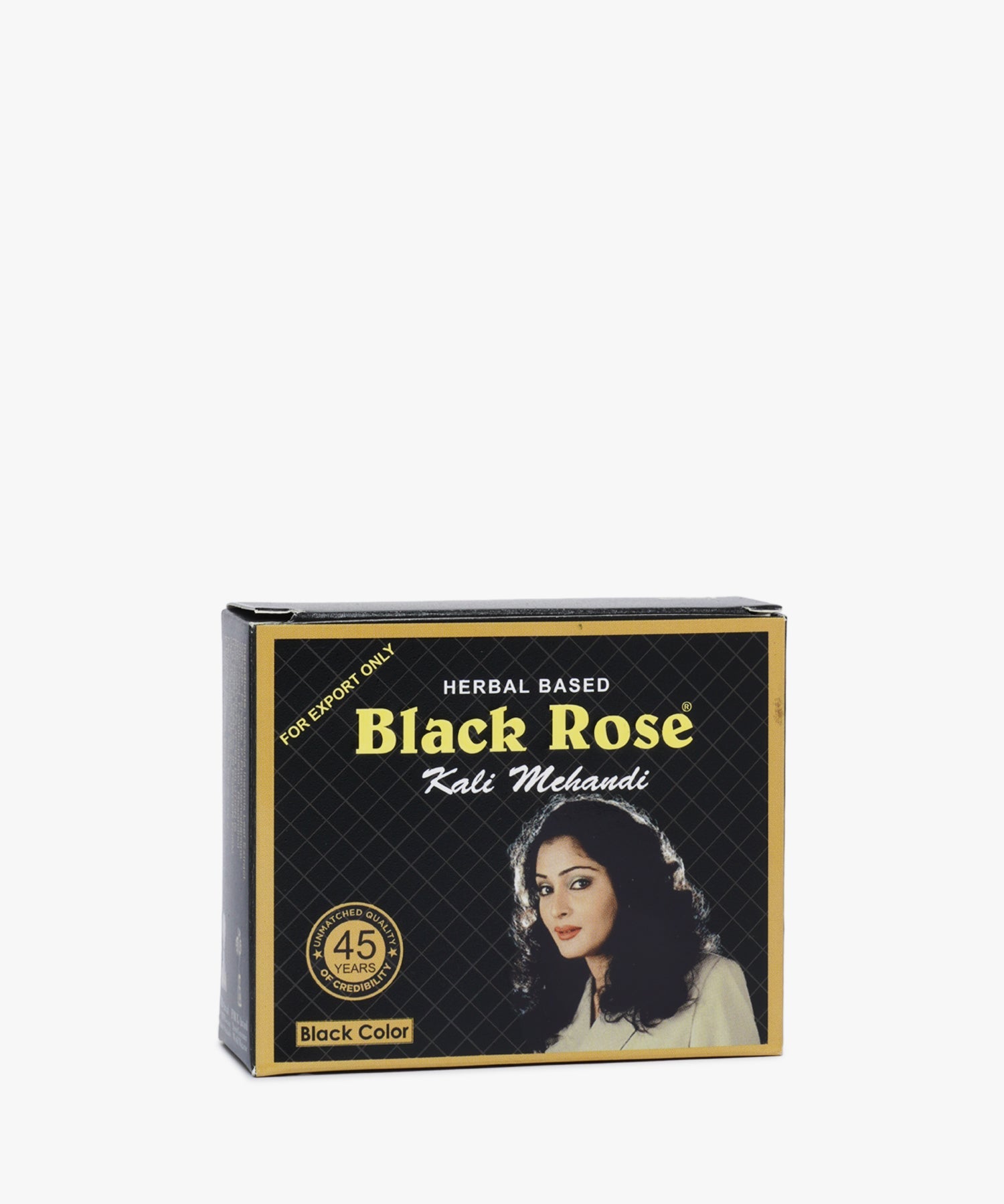 Black Rose Hair Color Powder #Black