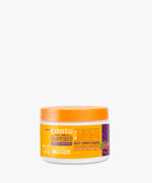 Haarmasker Cantu Grapeseed Strengthening Treatment Masque 340g in paarse pot, geschikt voor droog en beschadigd haar