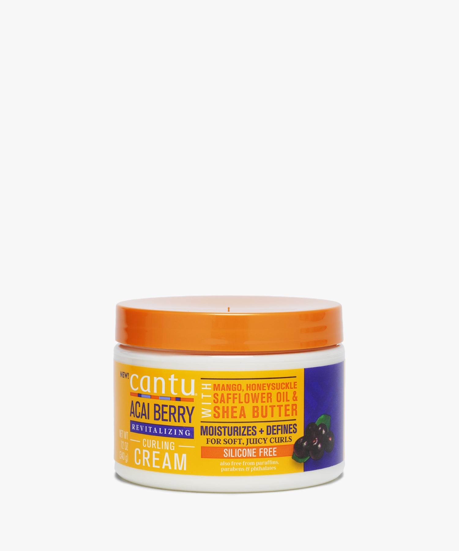 Cantu Acai Berry Revitalizing Curling Cream 340 gr.