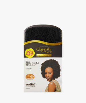 Cherish Afro Kinky Bulk 24"