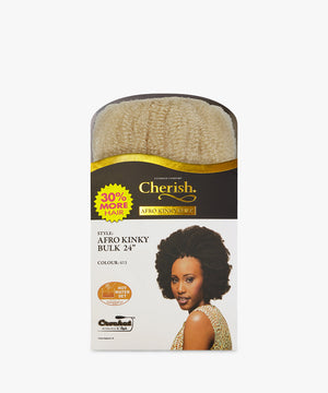 Cherish Afro Kinky Bulk 24"