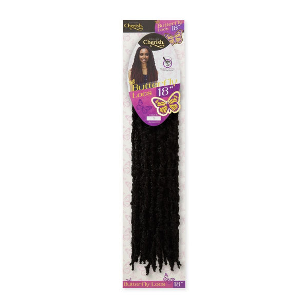 Cherish Butterfly Locs 18"