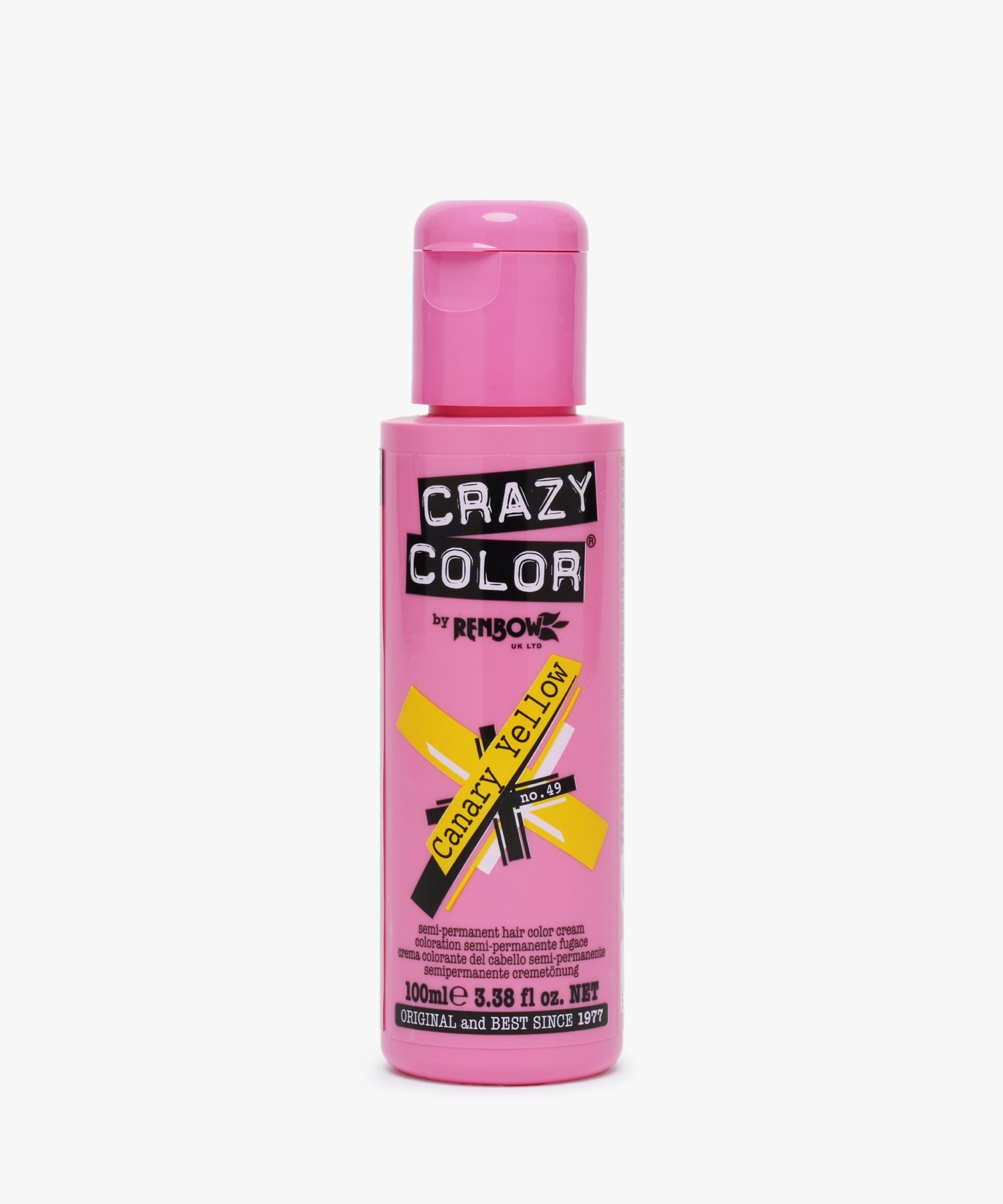 Crazy Color # 49 Canary Yellow 100 ml