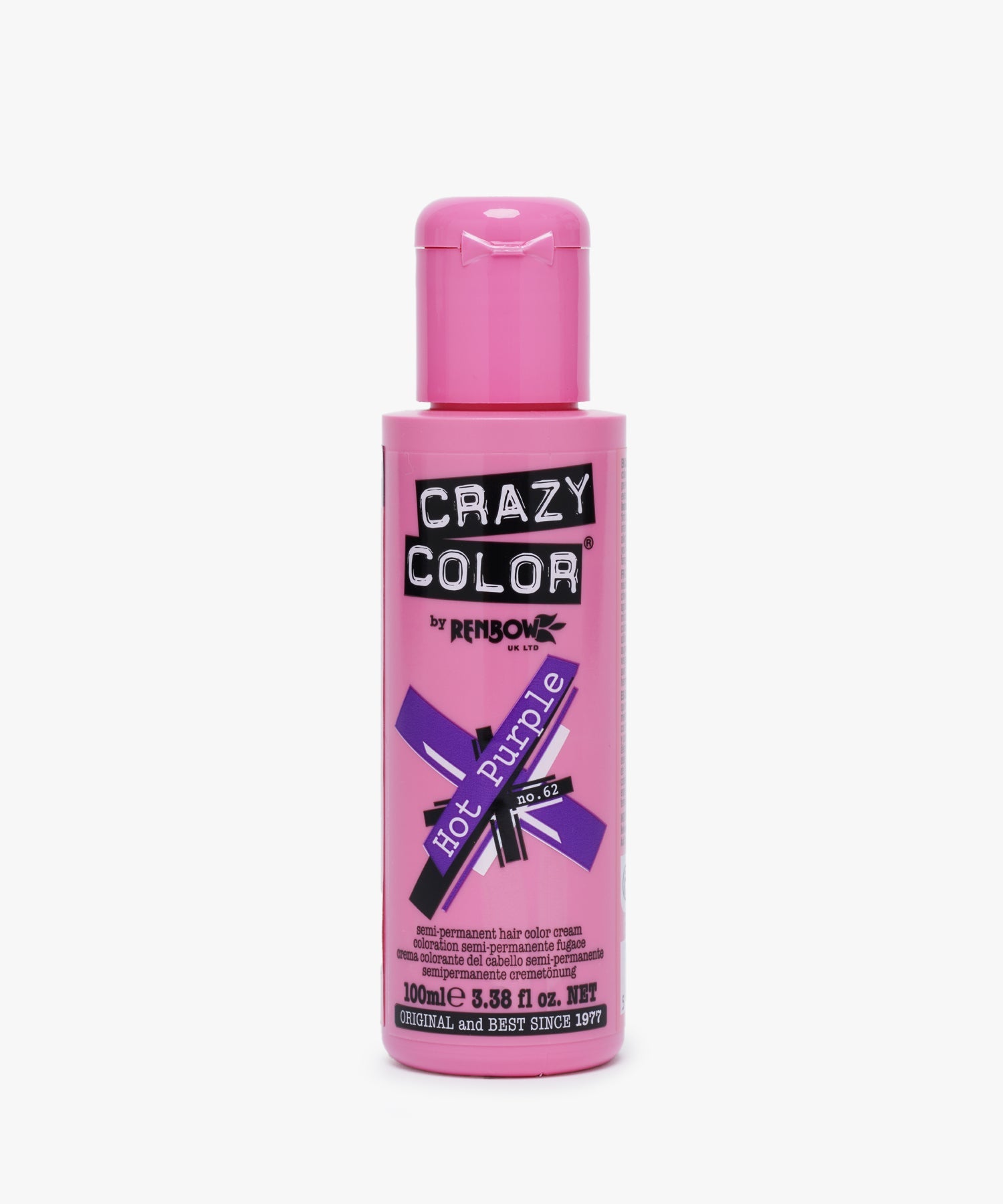 Crazy Color # 62 Hot Purple 100 ml