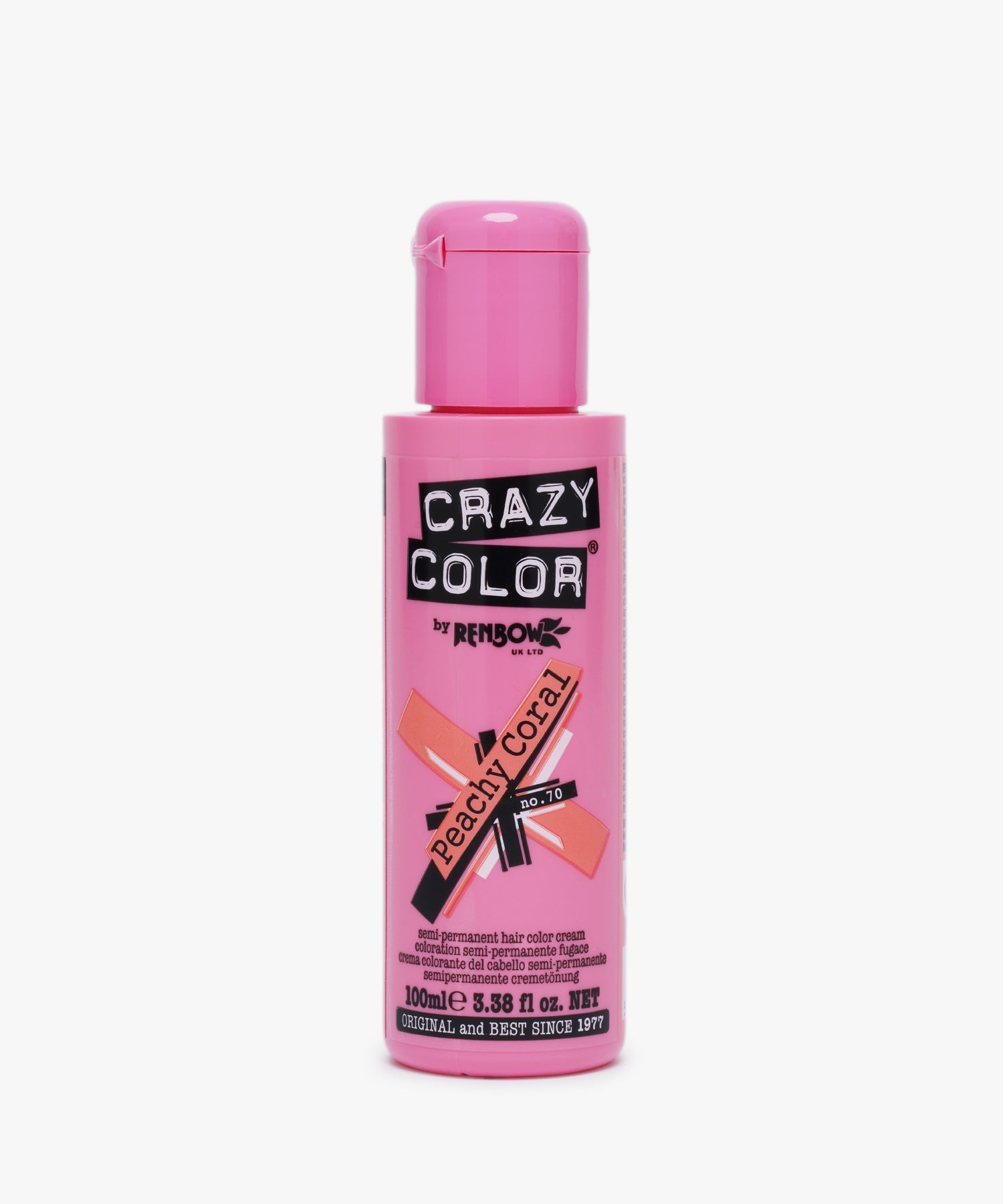 Crazy Color # 70 Peachy Coral 100 ml