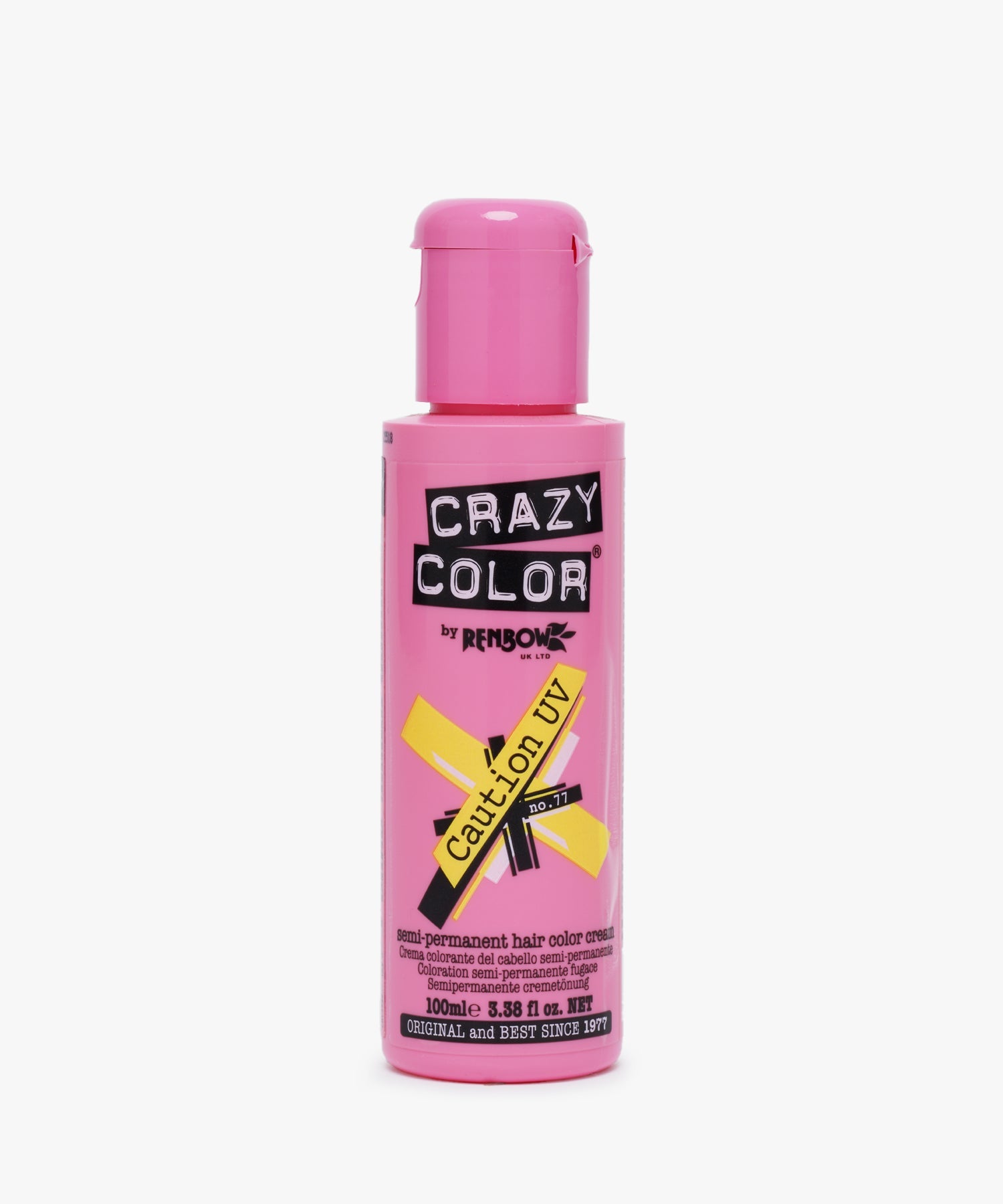 Crazy Color # 77 Caution UV (Neon Yellow) 100 ml