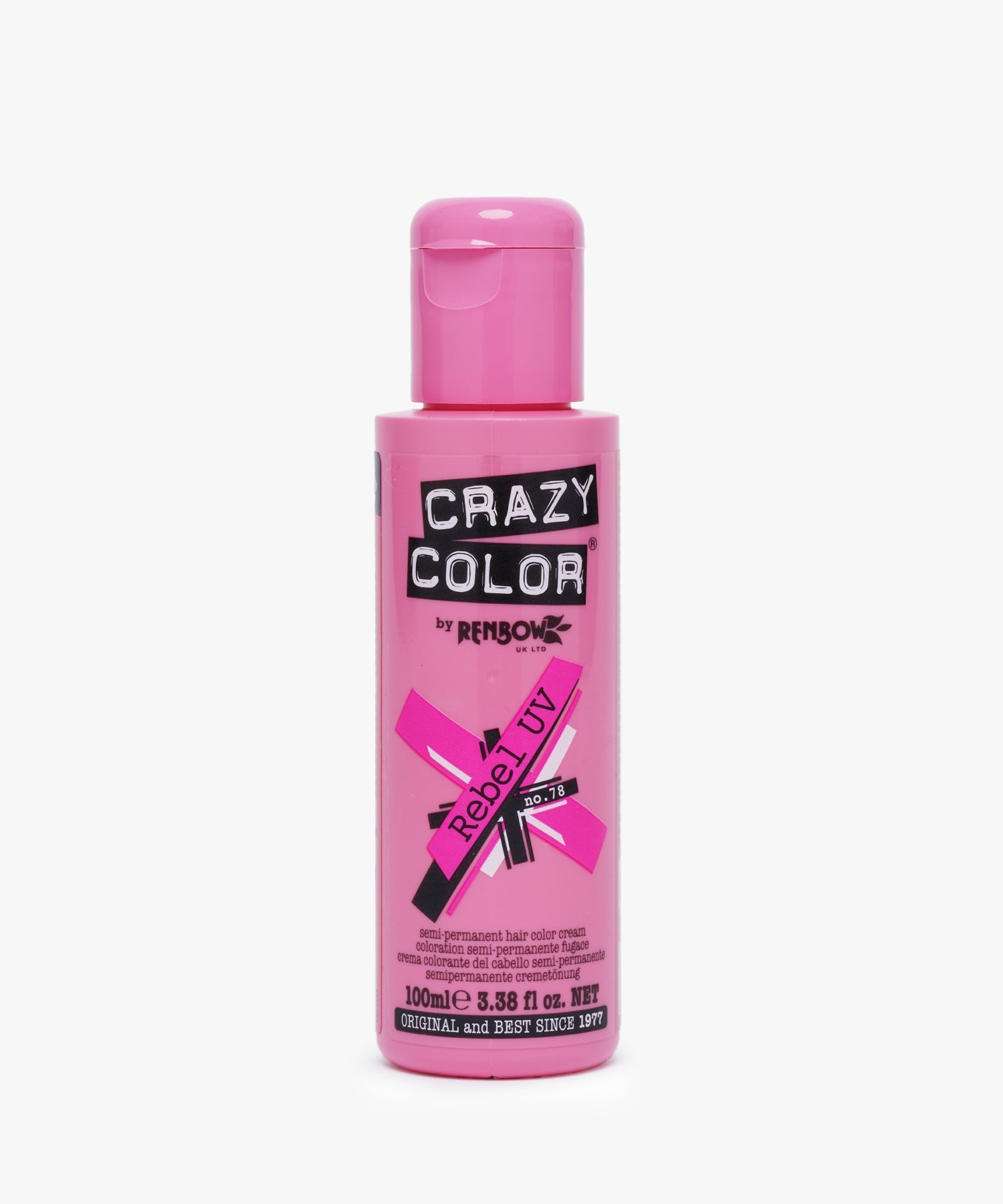 Crazy Color # 78 Rebel UV (Neon Pink) 100 ml