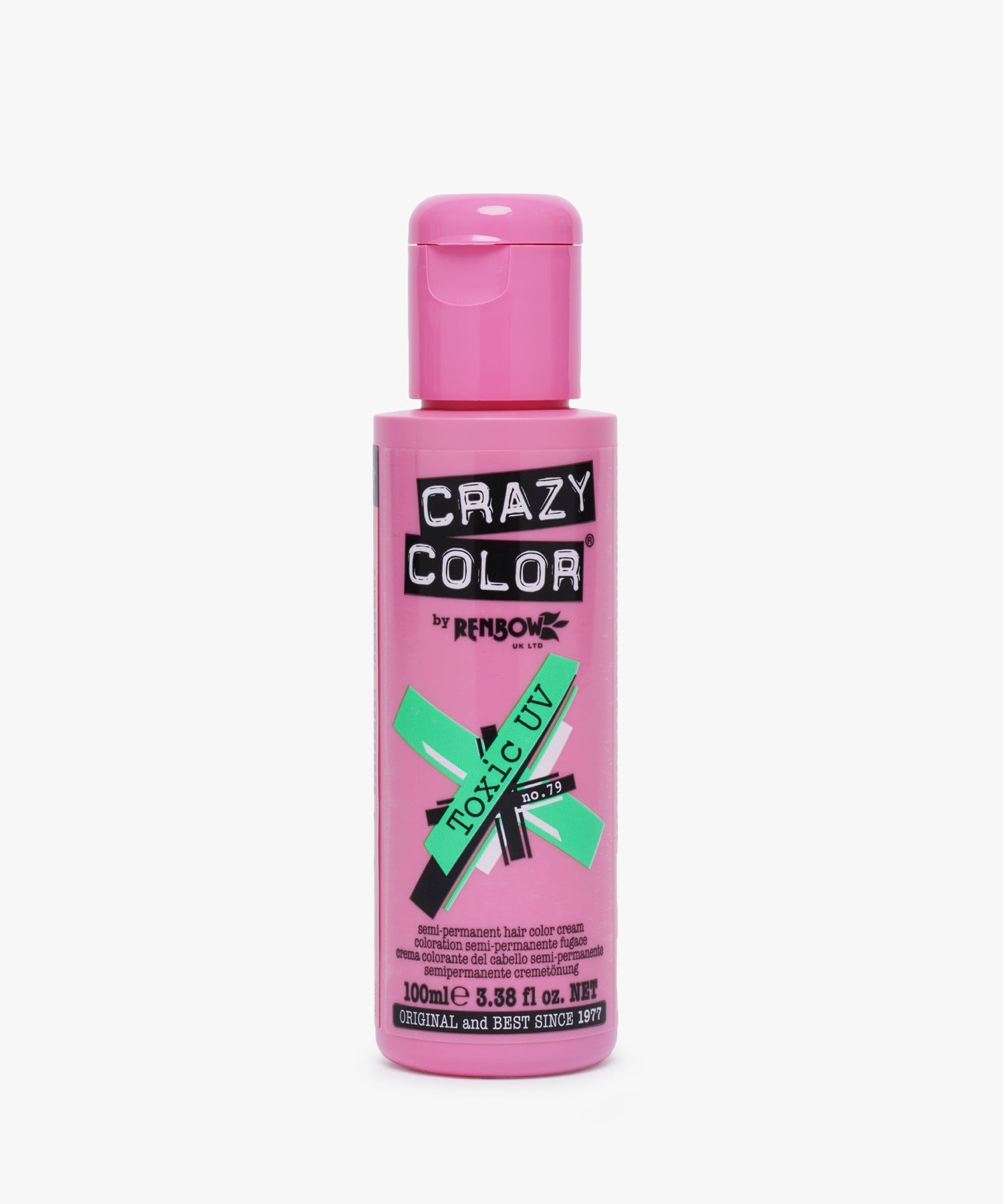 Crazy Color # 79 Toxic UV (Neon Green) 100 ml