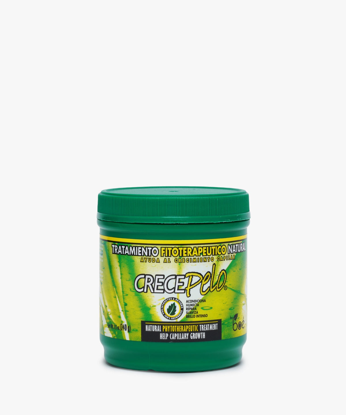 CrecePelo Tratamiento Fitoterapeutico Natural (Natural Phytotherapetuic Treatment) 240 gr.