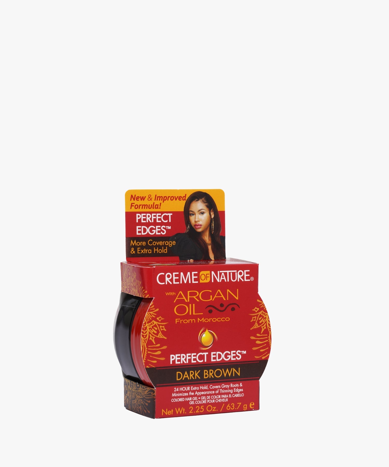 Creme Of Nature Argan Oil Perfect Edges Dark Brown 63.7 gr.