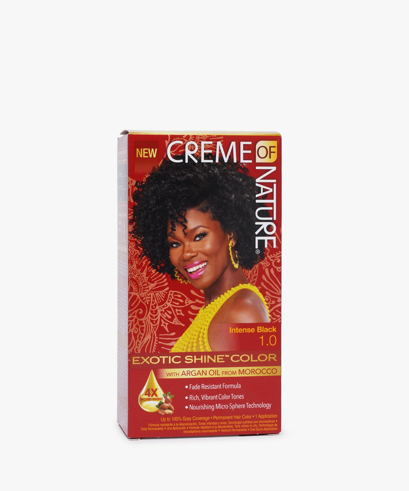 Creme Of Nature Exotic Shine Color #1.0 Intense Black