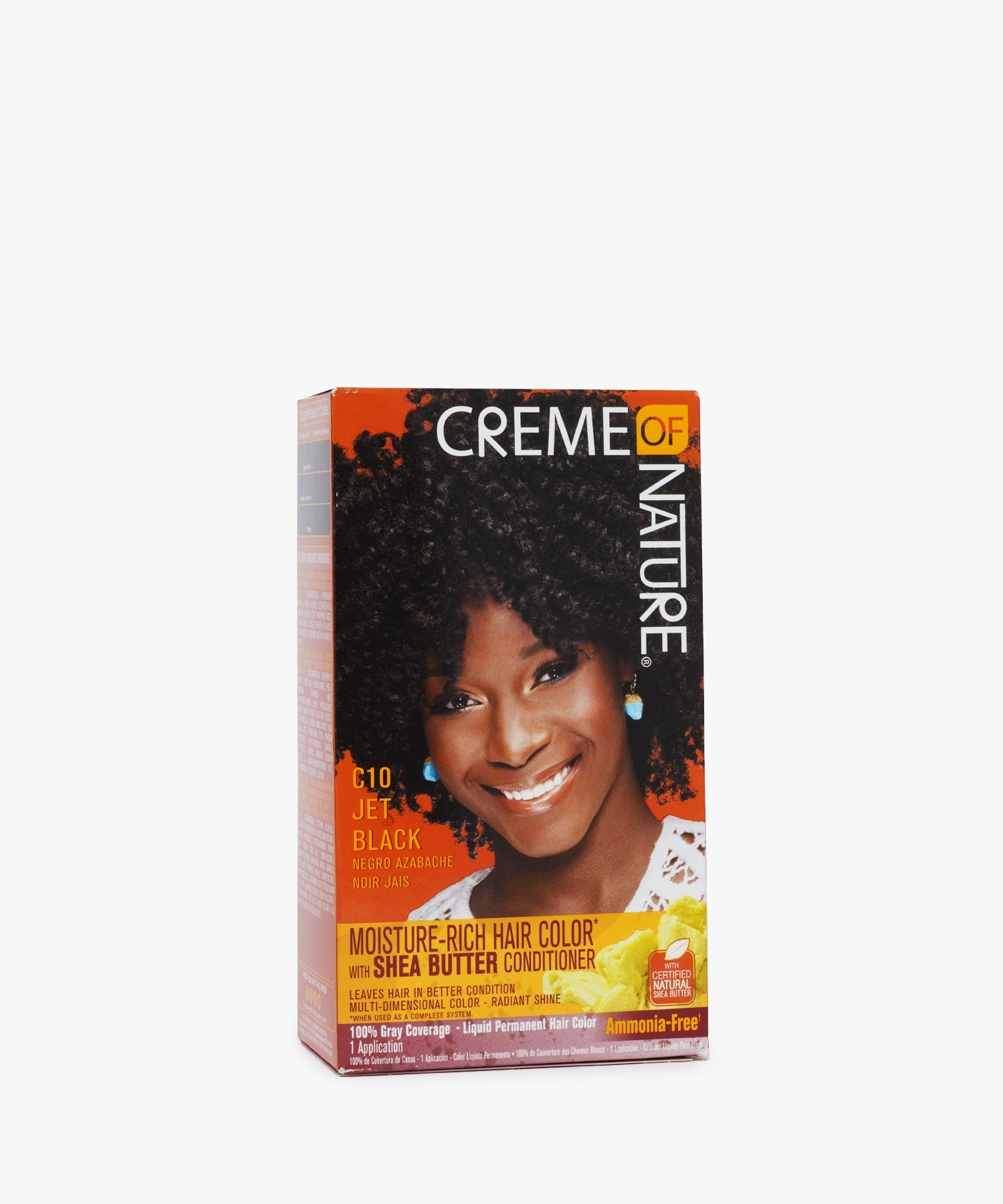 Creme Of Nature Moisture Rich Hair Color #C10 Jet Black