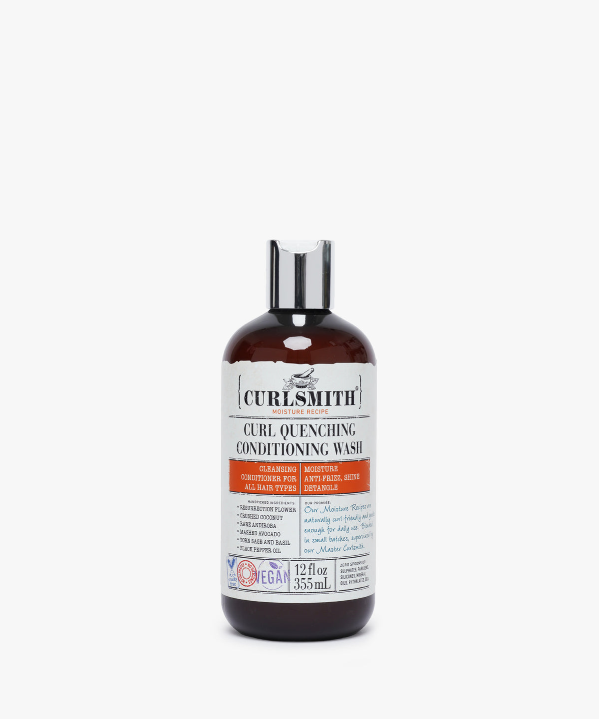 Curlsmith Moisture Recipe Curl Quenching Conditioning Wash 355 ml
