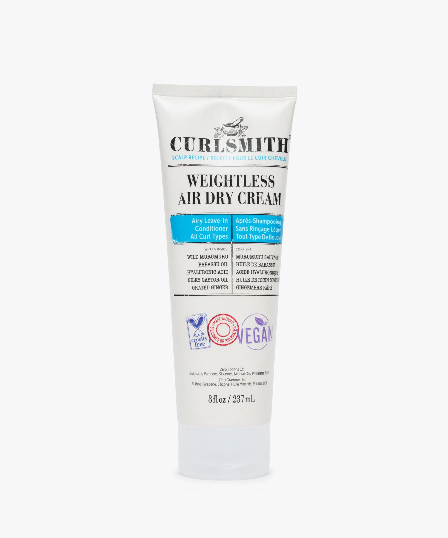 Curlsmith Scalp Recipe Weightless Air Dry Cream 237 ml