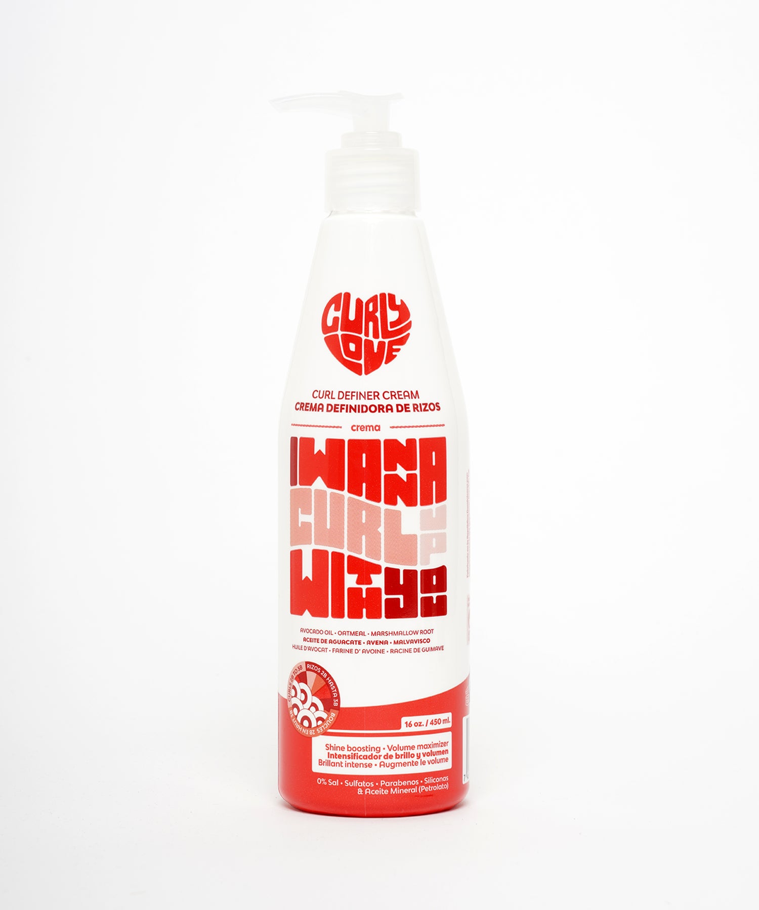 CurlyLove Curl Definer Cream 450 ml